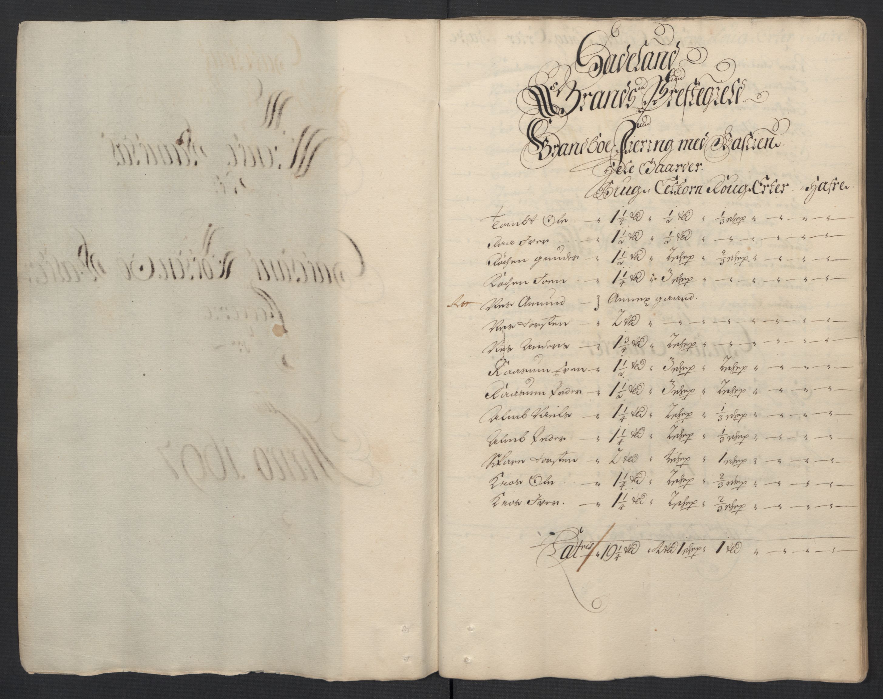 Rentekammeret inntil 1814, Reviderte regnskaper, Fogderegnskap, AV/RA-EA-4092/R18/L1295: Fogderegnskap Hadeland, Toten og Valdres, 1697, p. 118