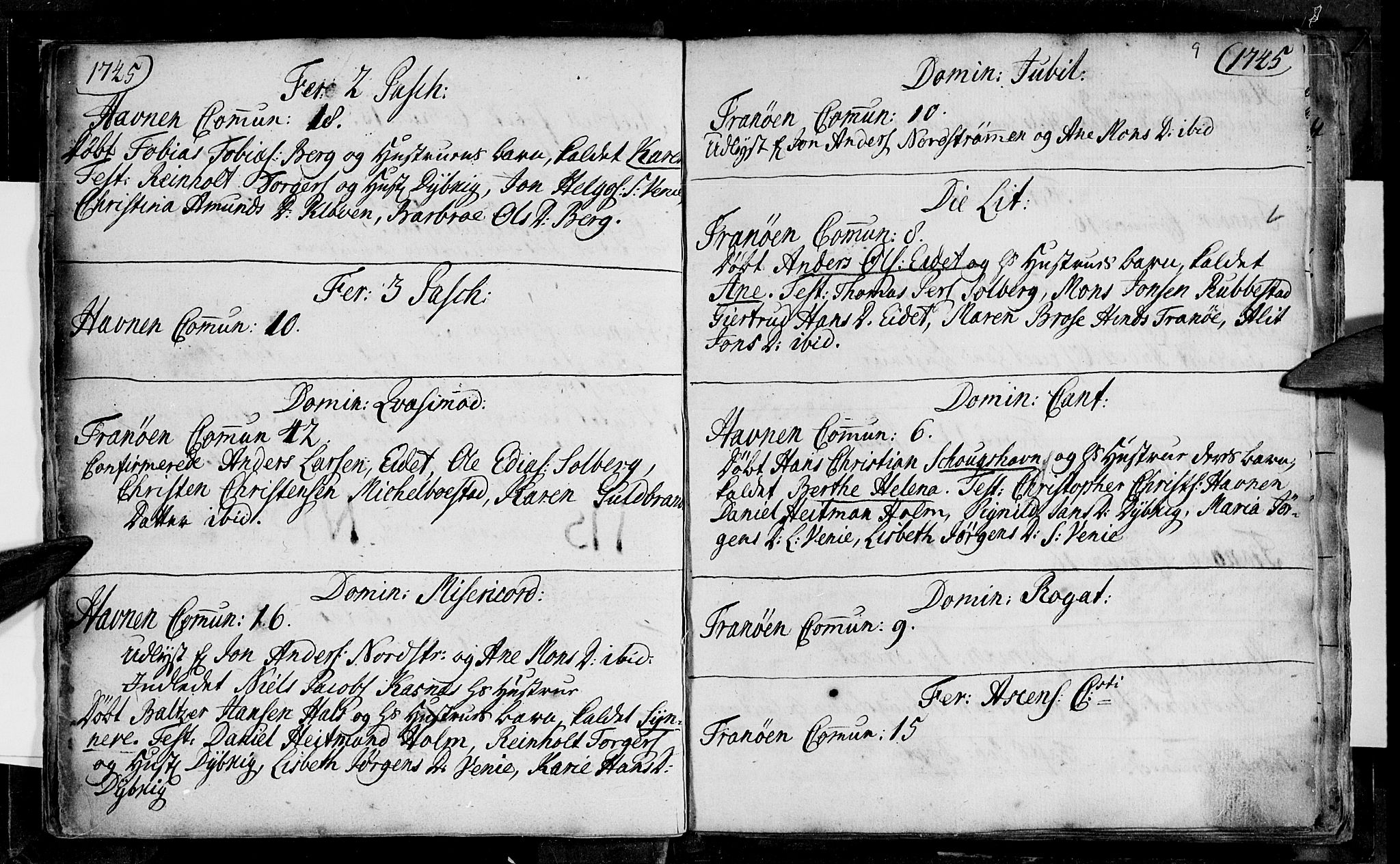 Ibestad sokneprestembete, SATØ/S-0077/H/Ha/Haa/L0001kirke: Parish register (official) no. 1, 1744-1757, p. 9