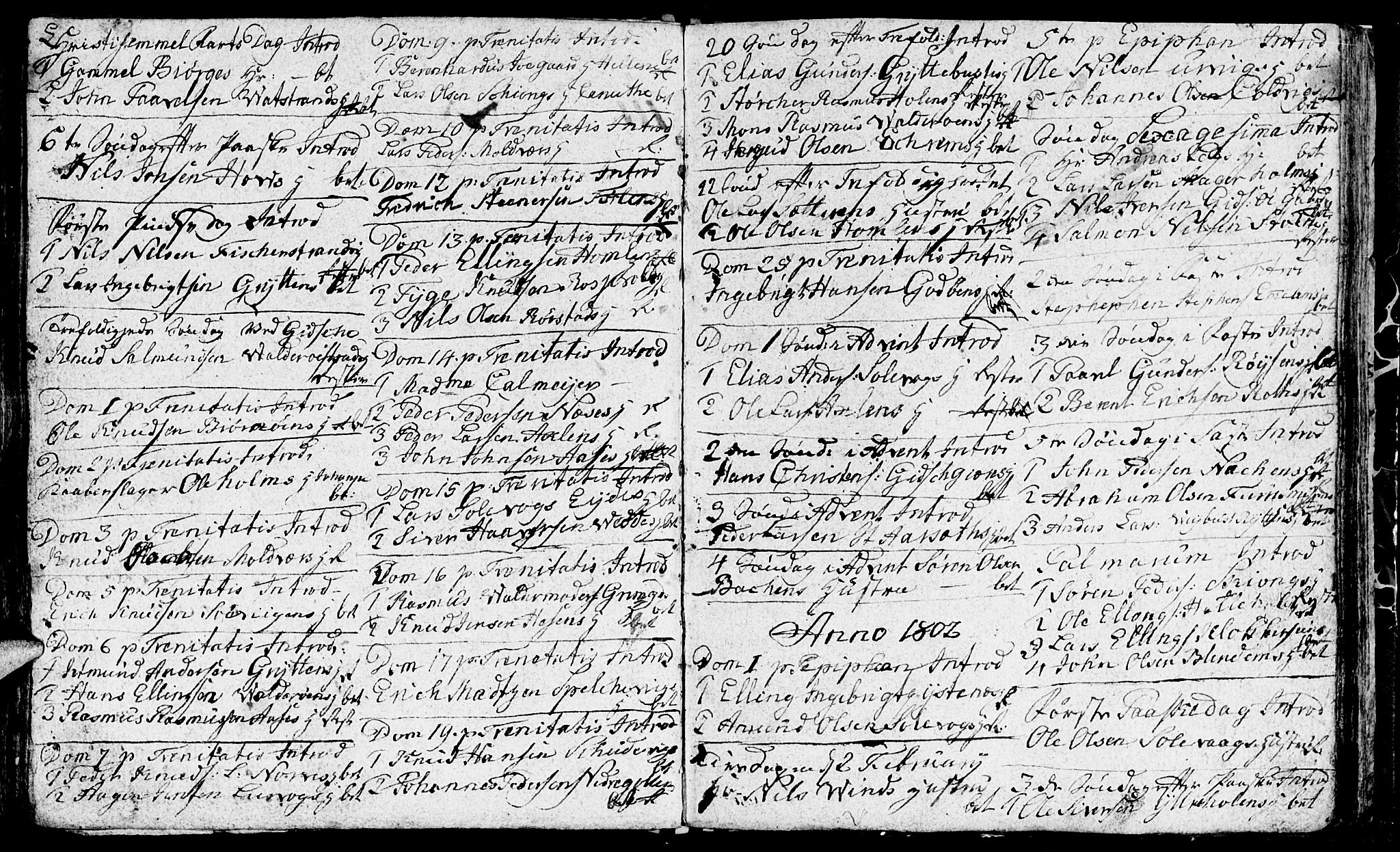 Ministerialprotokoller, klokkerbøker og fødselsregistre - Møre og Romsdal, AV/SAT-A-1454/528/L0422: Parish register (copy) no. 528C03, 1801-1825