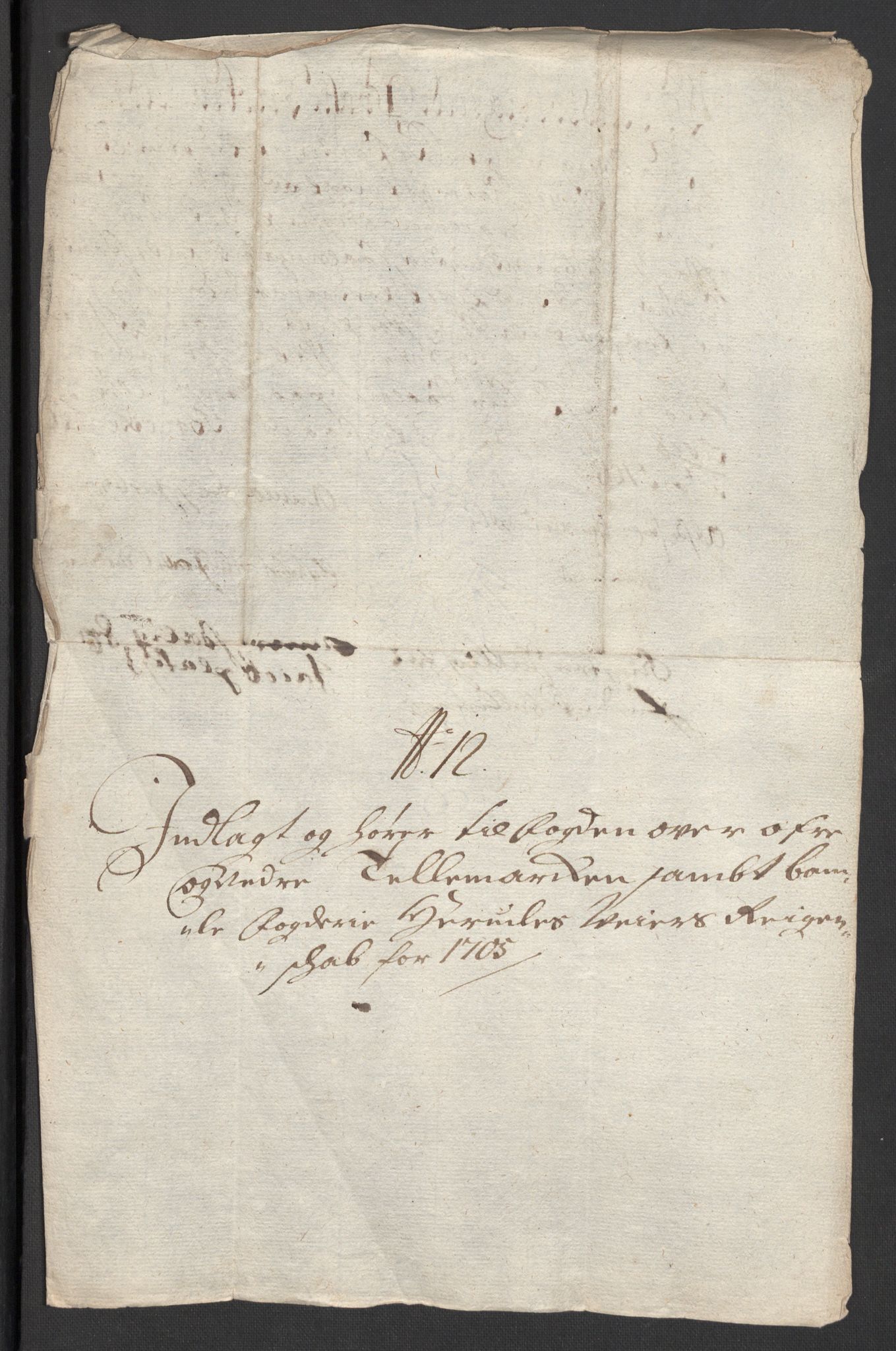 Rentekammeret inntil 1814, Reviderte regnskaper, Fogderegnskap, AV/RA-EA-4092/R36/L2114: Fogderegnskap Øvre og Nedre Telemark og Bamble, 1705, p. 163