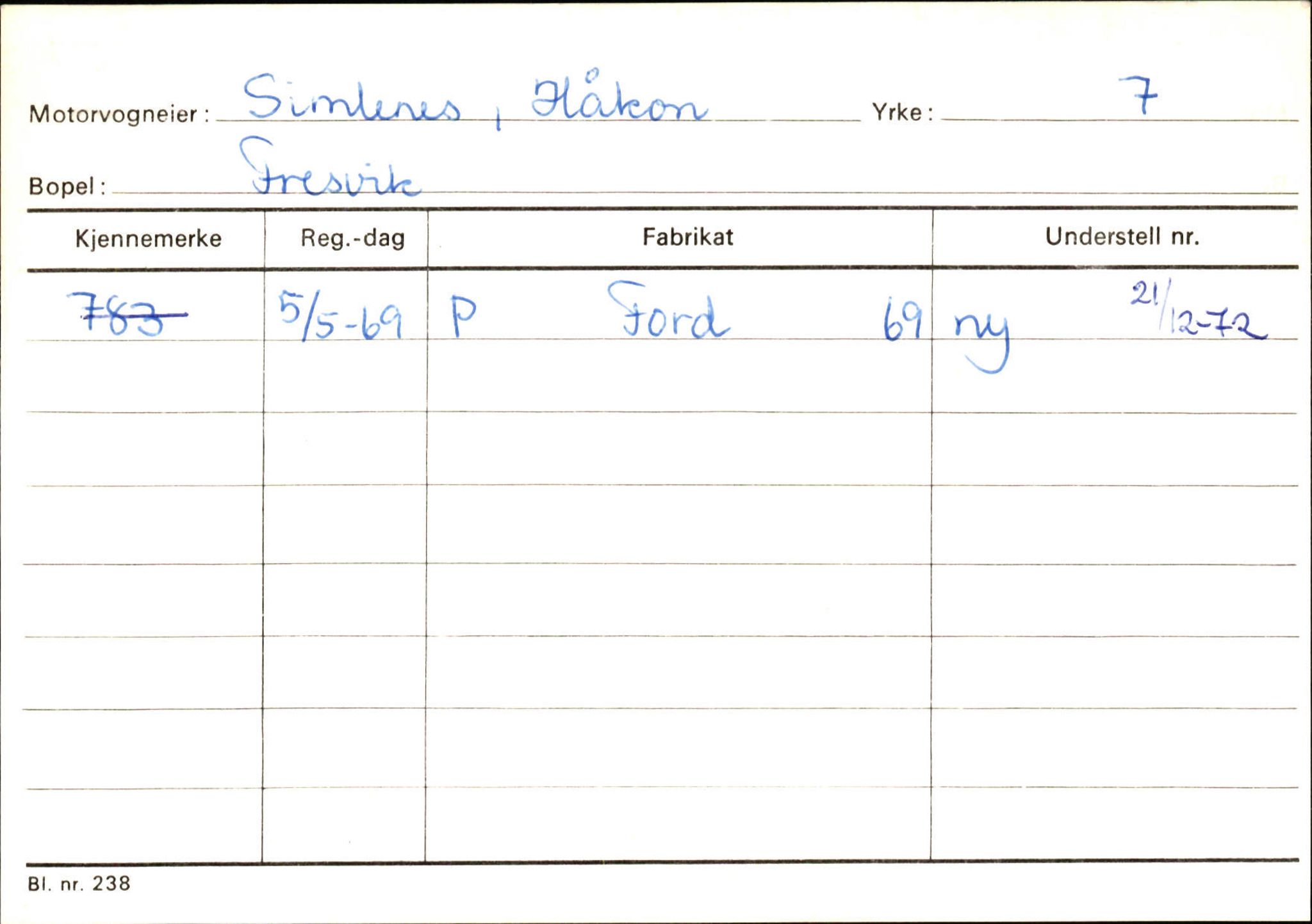 Statens vegvesen, Sogn og Fjordane vegkontor, AV/SAB-A-5301/4/F/L0126: Eigarregister Fjaler M-Å. Leikanger A-Å, 1945-1975, p. 2072