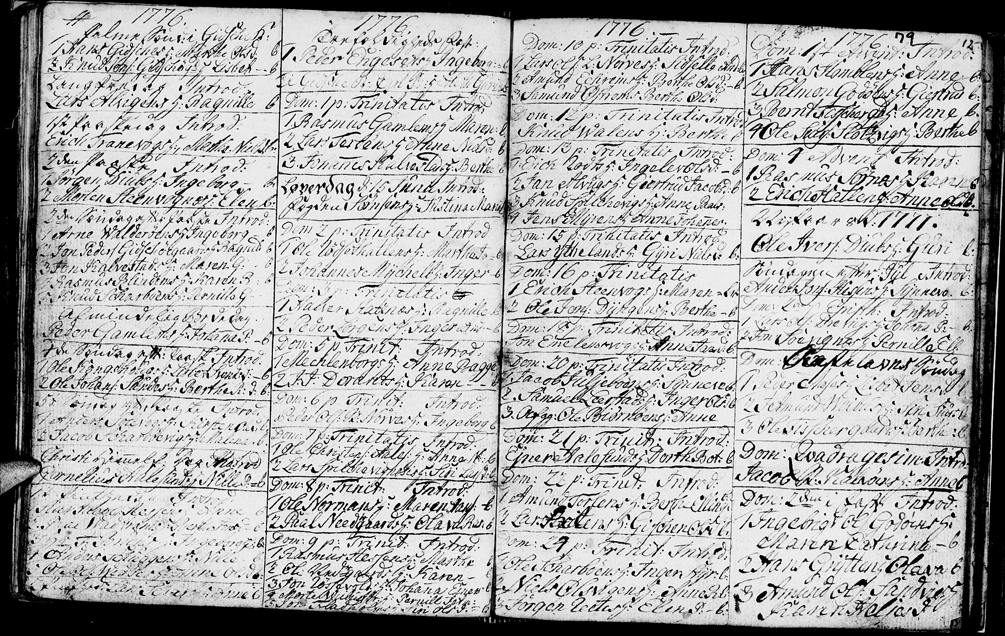 Ministerialprotokoller, klokkerbøker og fødselsregistre - Møre og Romsdal, AV/SAT-A-1454/528/L0420: Parish register (copy) no. 528C01, 1764-1784, p. 79
