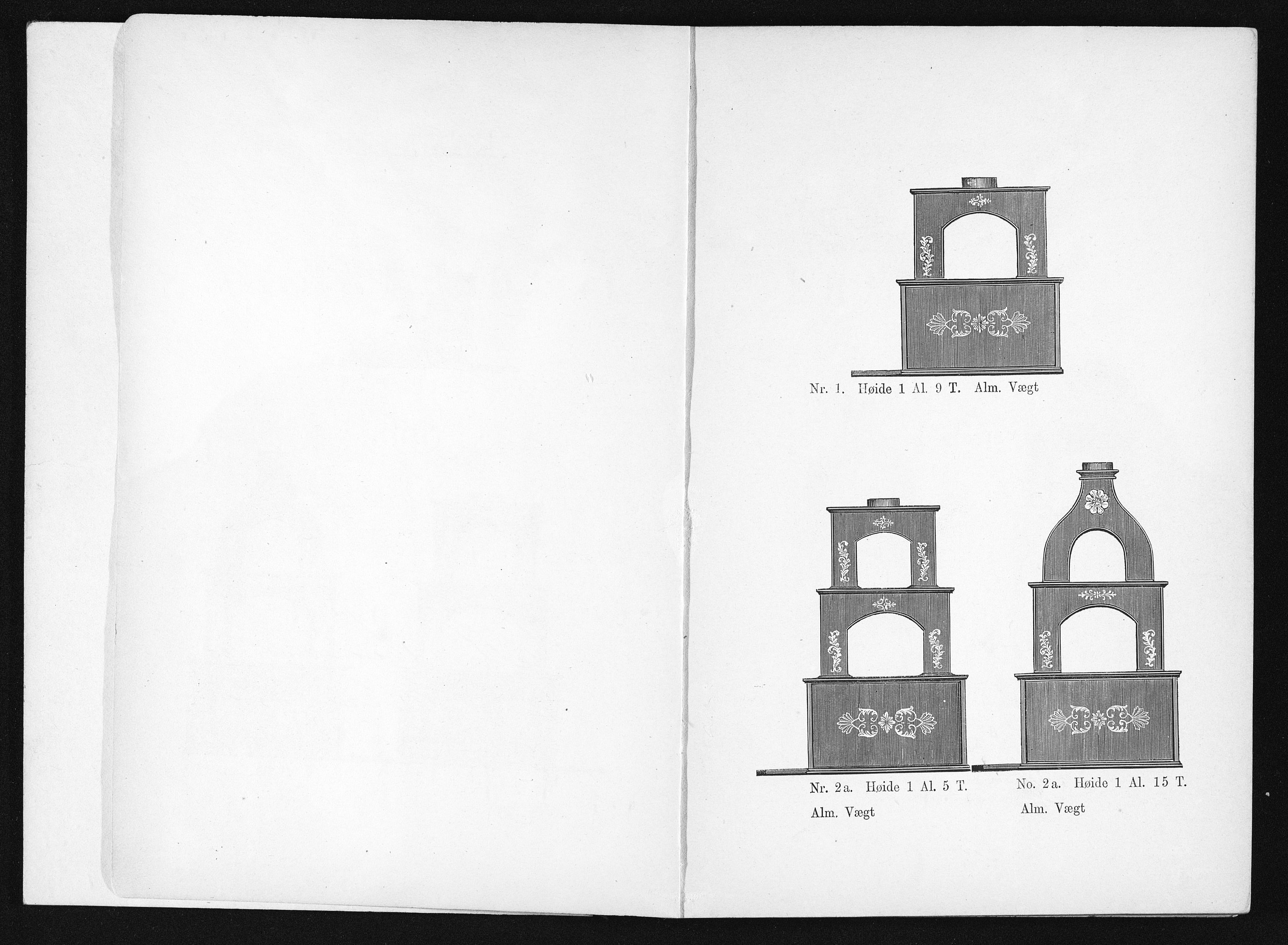 Næs Jernverksmuseets samling av historiske ovnskataloger, NESJ/NJM-006/01/L0050: Drammens Jernstøberi, 1865, 1865