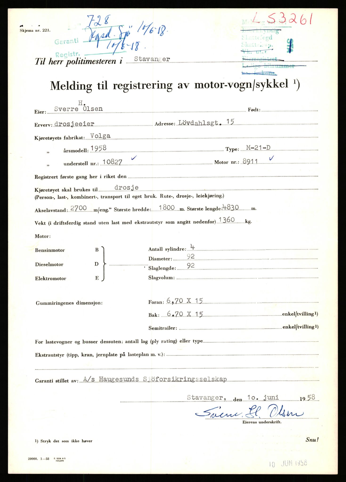 Stavanger trafikkstasjon, AV/SAST-A-101942/0/F/L0053: L-52900 - L-54199, 1930-1971, p. 967