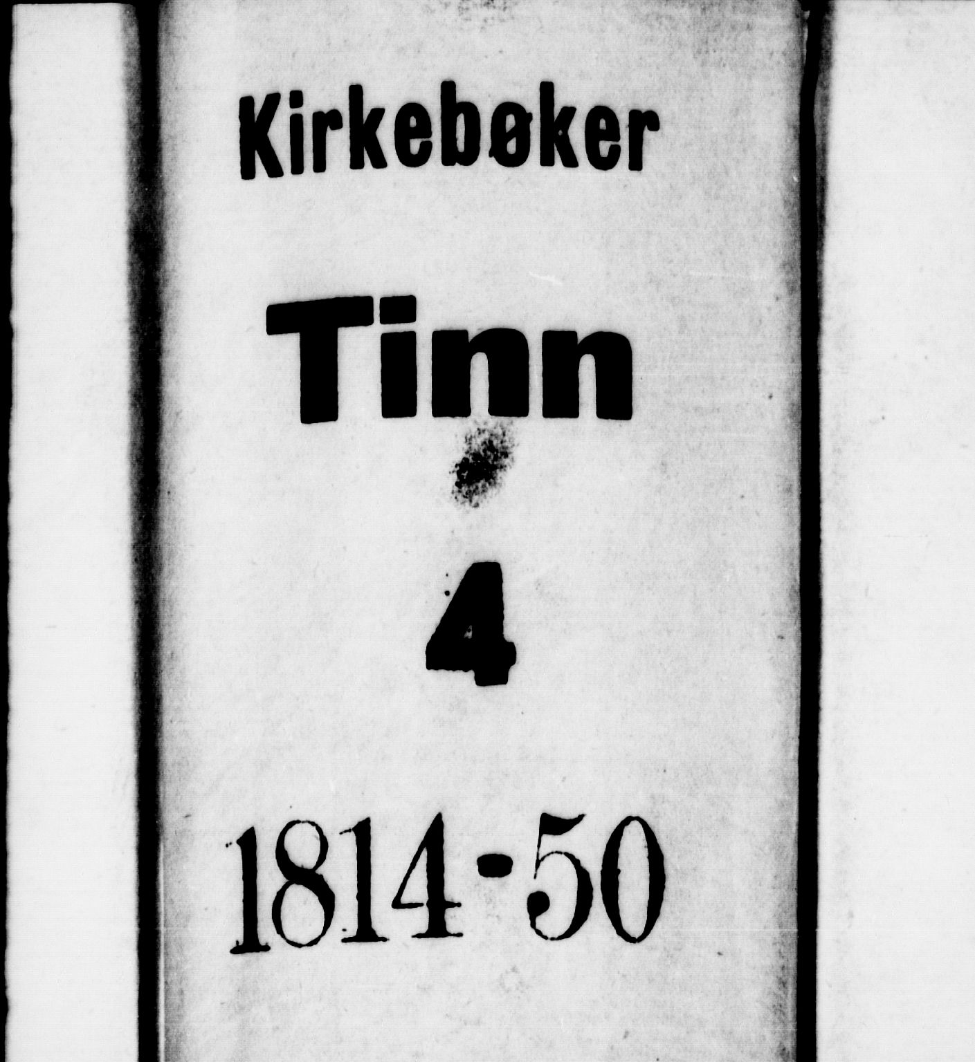 Tinn kirkebøker, SAKO/A-308/G/Ga/L0001: Parish register (copy) no. I 1, 1815-1850