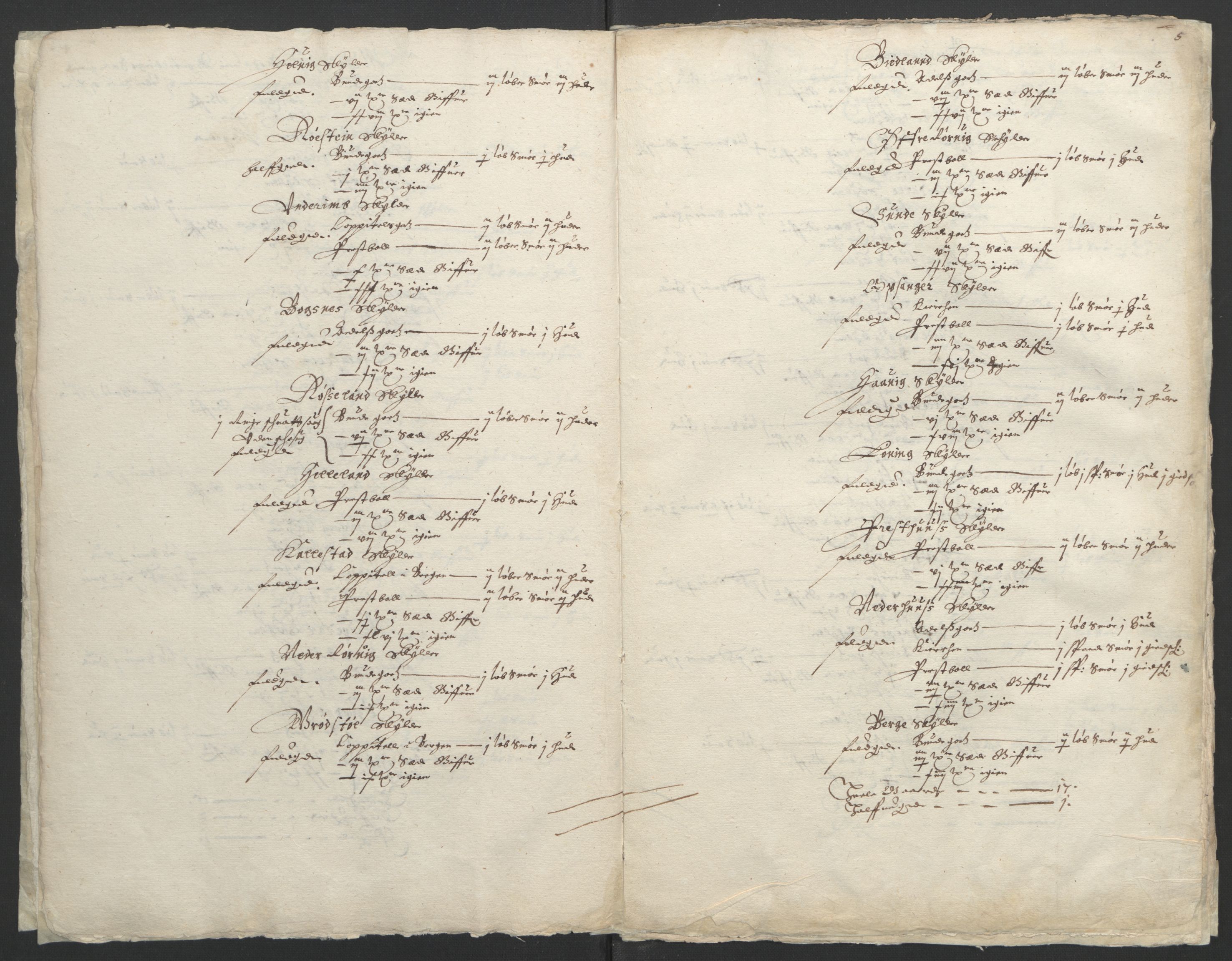 Stattholderembetet 1572-1771, RA/EA-2870/Ek/L0004/0001: Jordebøker til utlikning av garnisonsskatt 1624-1626: / Jordebøker for Bergenhus len, 1626, p. 9