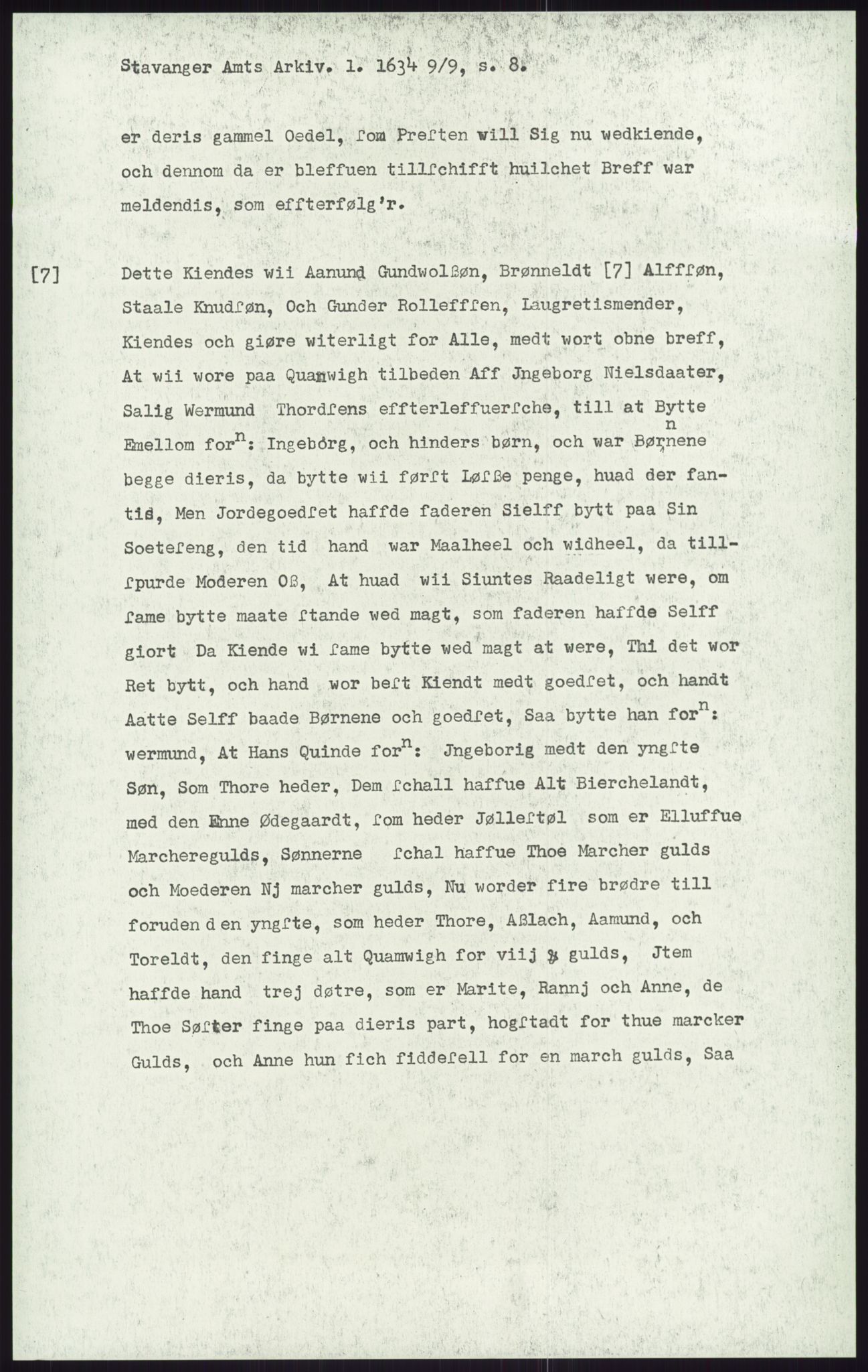 Samlinger til kildeutgivelse, Diplomavskriftsamlingen, AV/RA-EA-4053/H/Ha, p. 3073