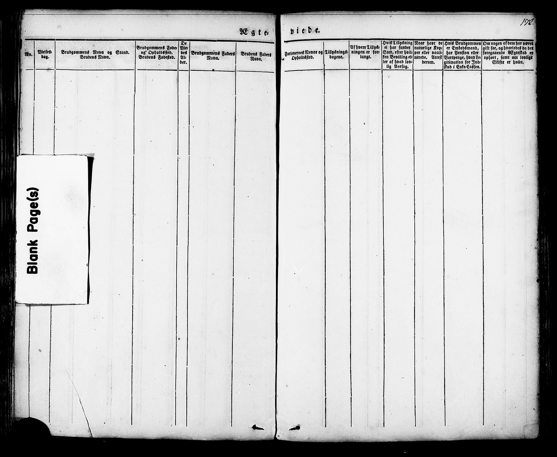 Ministerialprotokoller, klokkerbøker og fødselsregistre - Møre og Romsdal, AV/SAT-A-1454/513/L0174: Parish register (official) no. 513A01, 1831-1855, p. 172