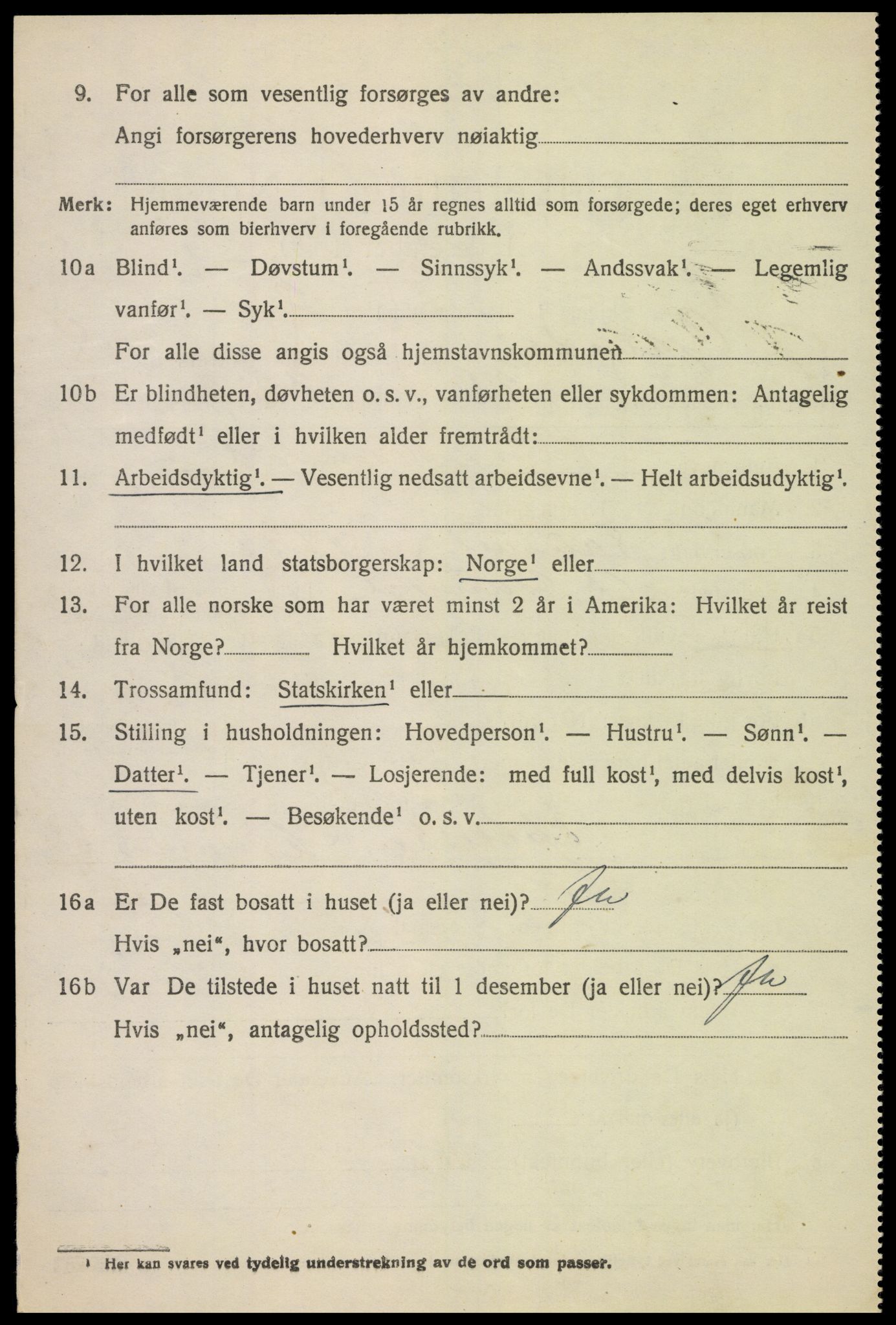 SAH, 1920 census for Østre Gausdal, 1920, p. 4915