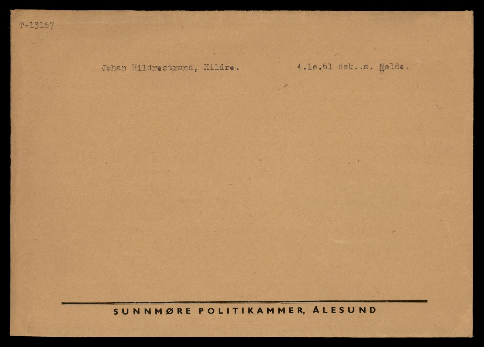 Møre og Romsdal vegkontor - Ålesund trafikkstasjon, AV/SAT-A-4099/F/Fe/L0037: Registreringskort for kjøretøy T 13031 - T 13179, 1927-1998, p. 2624