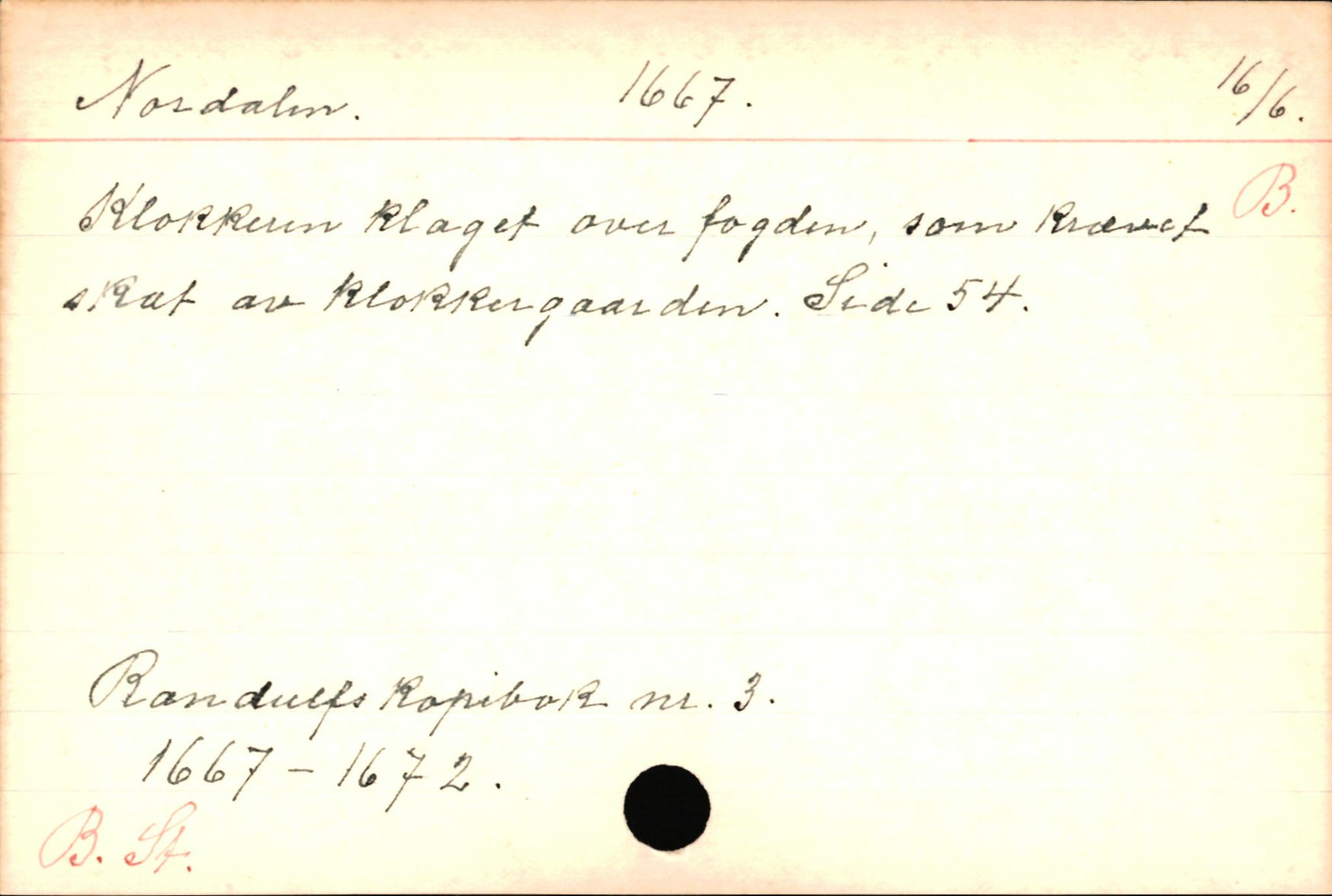 Haugen, Johannes - lærer, AV/SAB-SAB/PA-0036/01/L0001: Om klokkere og lærere, 1521-1904, p. 10893