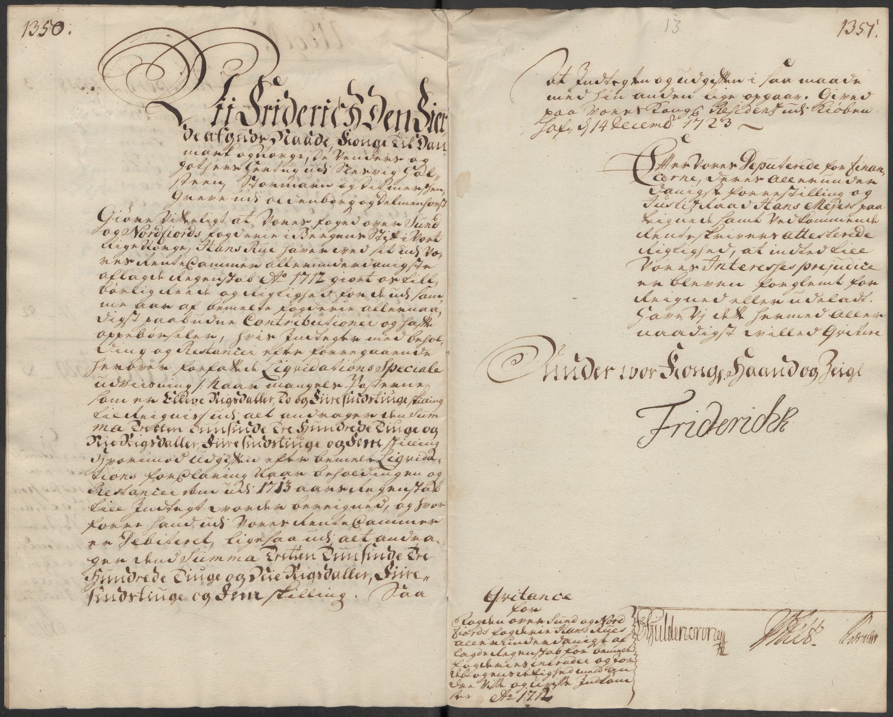 Rentekammeret inntil 1814, Reviderte regnskaper, Fogderegnskap, AV/RA-EA-4092/R53/L3435: Fogderegnskap Sunn- og Nordfjord, 1712, p. 37