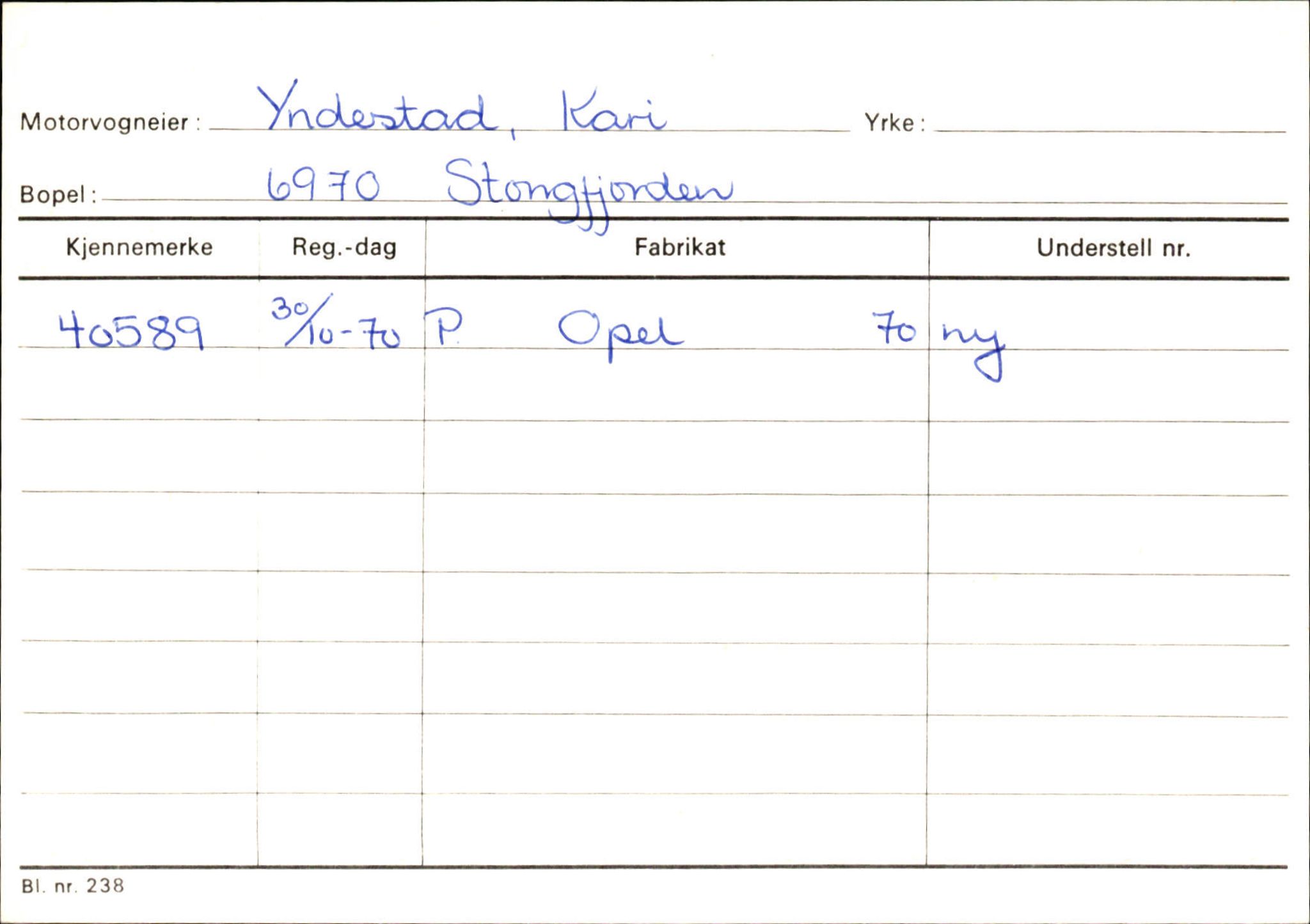 Statens vegvesen, Sogn og Fjordane vegkontor, AV/SAB-A-5301/4/F/L0132: Eigarregister Askvoll A-Å. Balestrand A-Å, 1945-1975, p. 1472