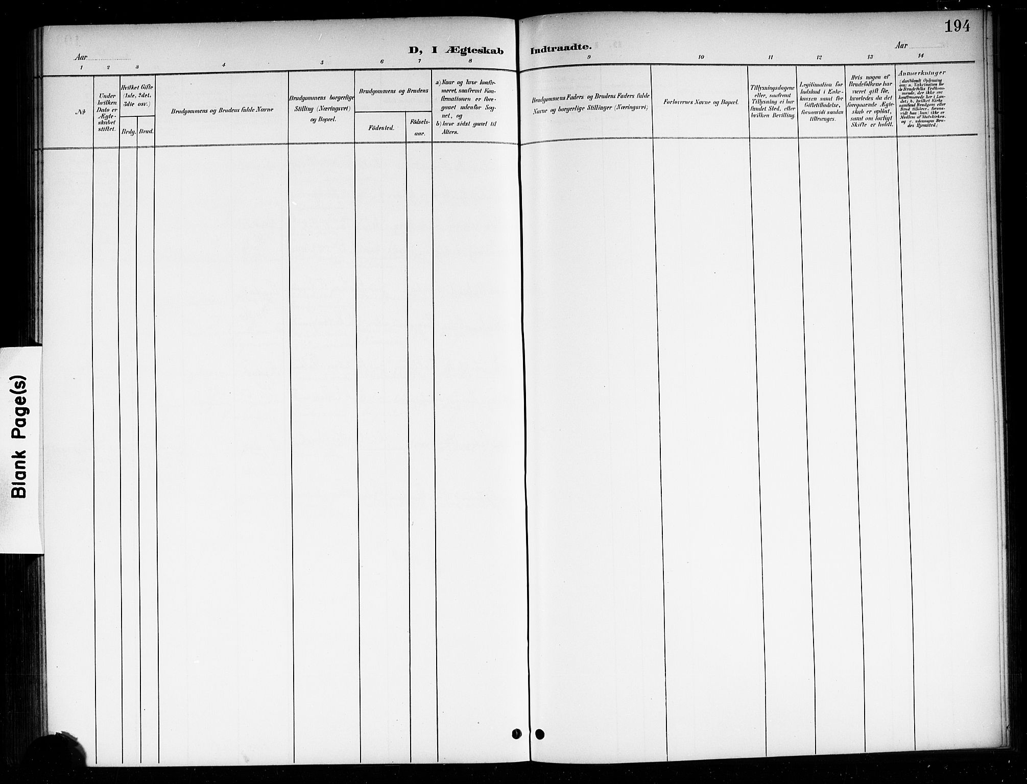 Sigdal kirkebøker, SAKO/A-245/G/Ga/L0006: Parish register (copy) no. I 6, 1901-1916, p. 194
