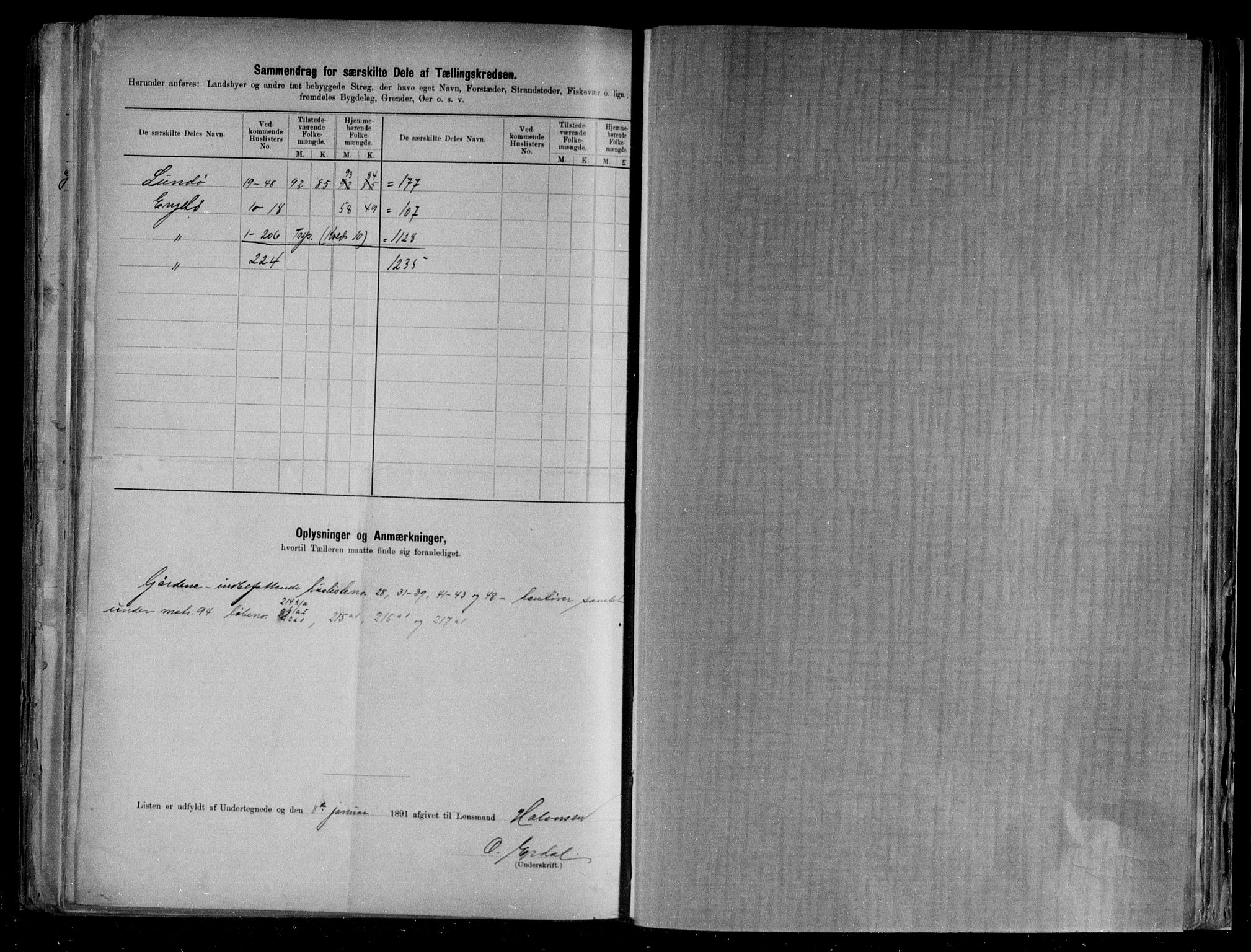 RA, 1891 census for 1848 Steigen, 1891, p. 26