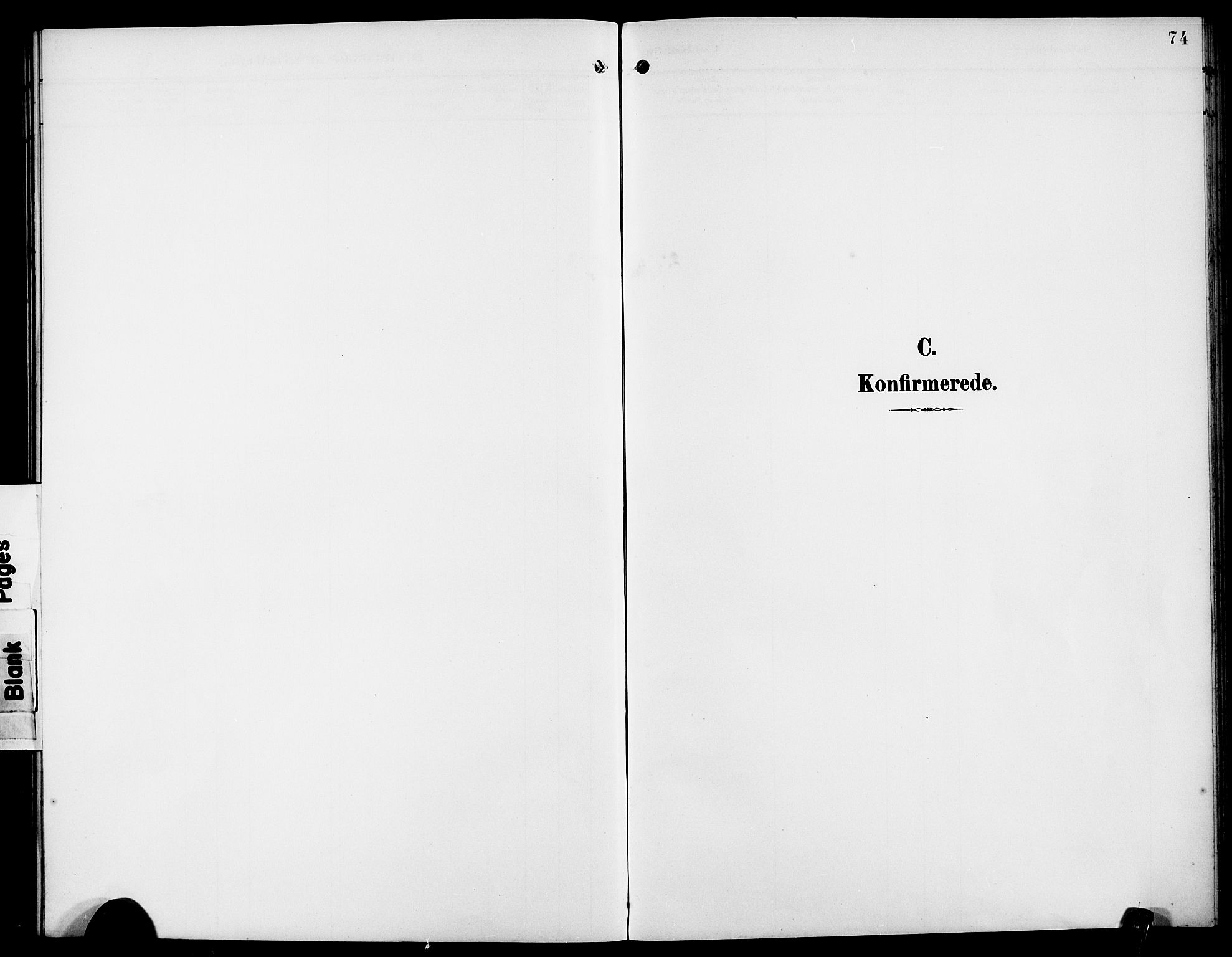 Etne sokneprestembete, SAB/A-75001/H/Hab: Parish register (copy) no. B 5, 1898-1926, p. 74