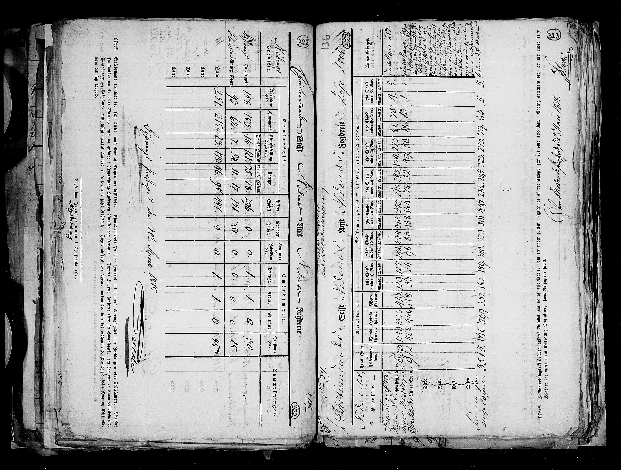 RA, Census 1815, vol. 1: Akershus stift and Kristiansand stift, 1815, p. 232