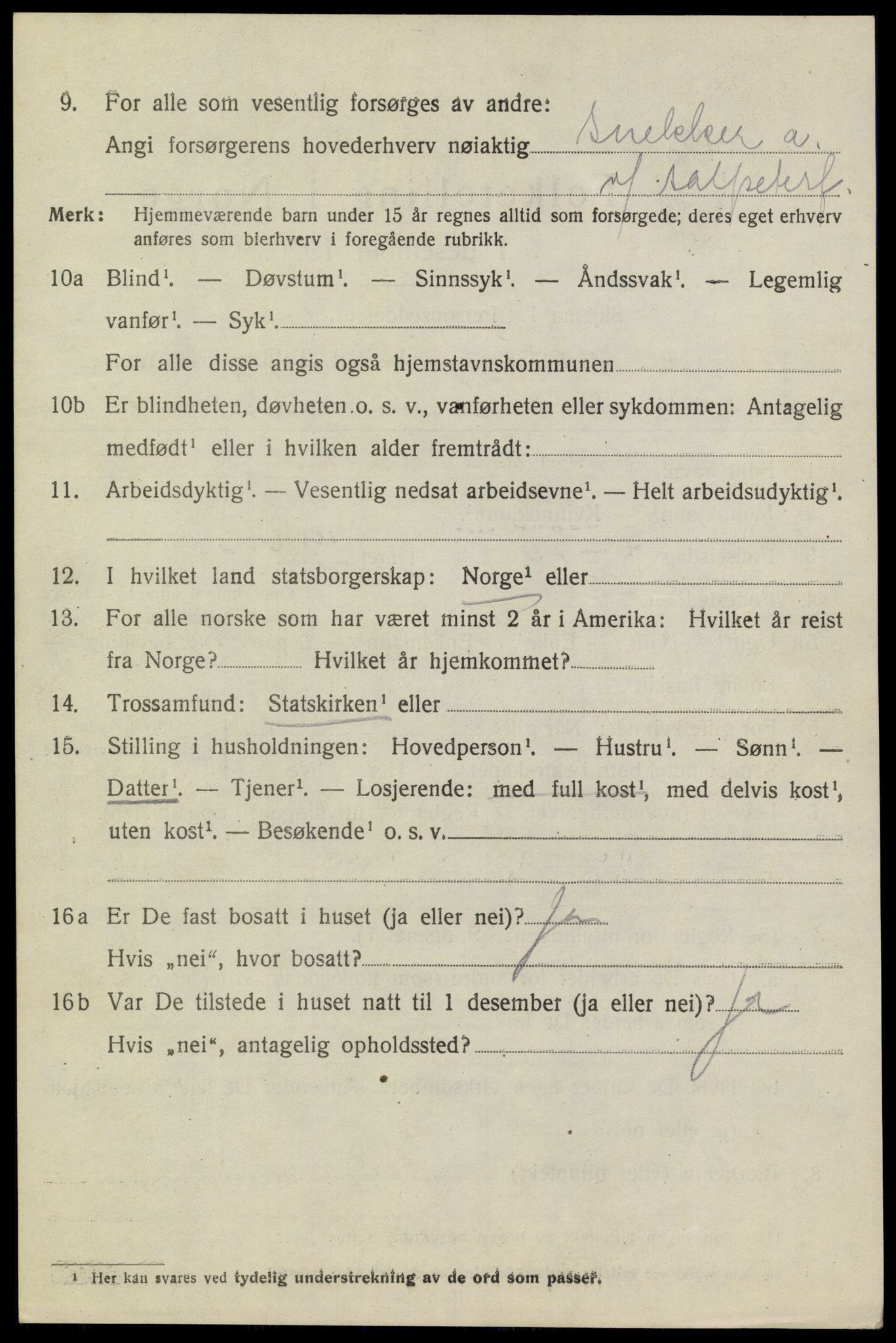 SAKO, 1920 census for Heddal, 1920, p. 2979