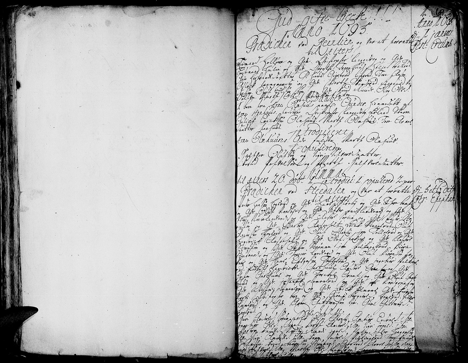 Aurdal prestekontor, AV/SAH-PREST-126/H/Ha/Haa/L0001: Parish register (official) no. 1-3, 1692-1730, p. 69
