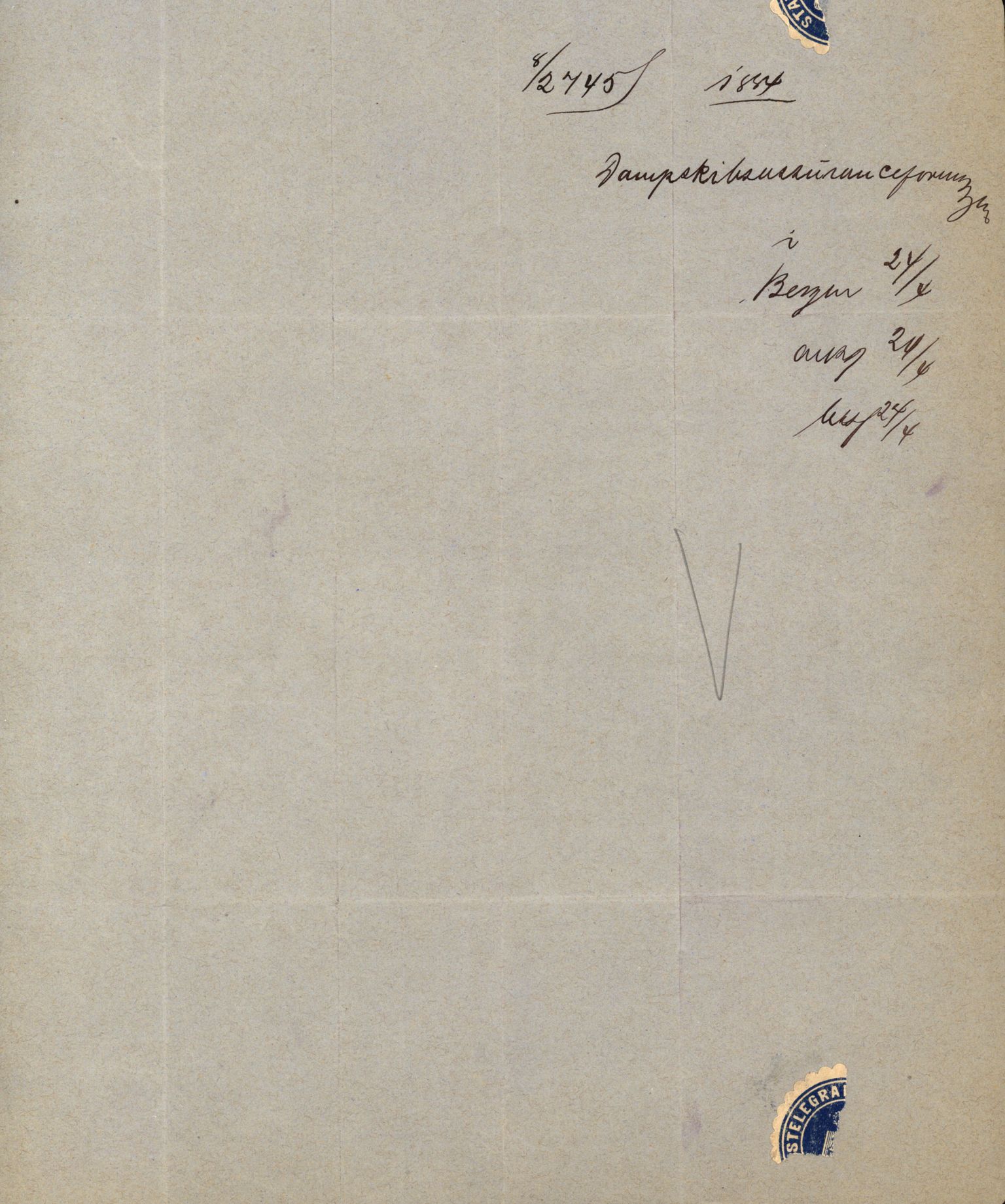 Pa 63 - Østlandske skibsassuranceforening, VEMU/A-1079/G/Ga/L0017/0005: Havaridokumenter / Signe, Hurra, Activ, Sjofna, Senior, Scandia, 1884, p. 63