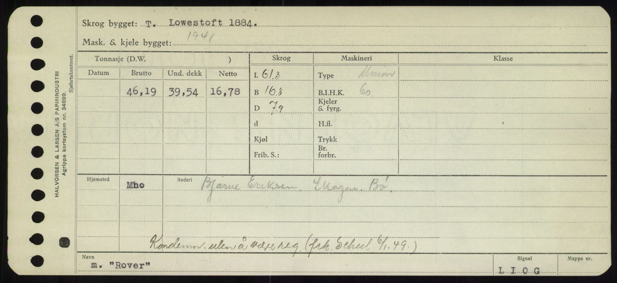 Sjøfartsdirektoratet med forløpere, Skipsmålingen, AV/RA-S-1627/H/Hd/L0031: Fartøy, Rju-Sam, p. 241