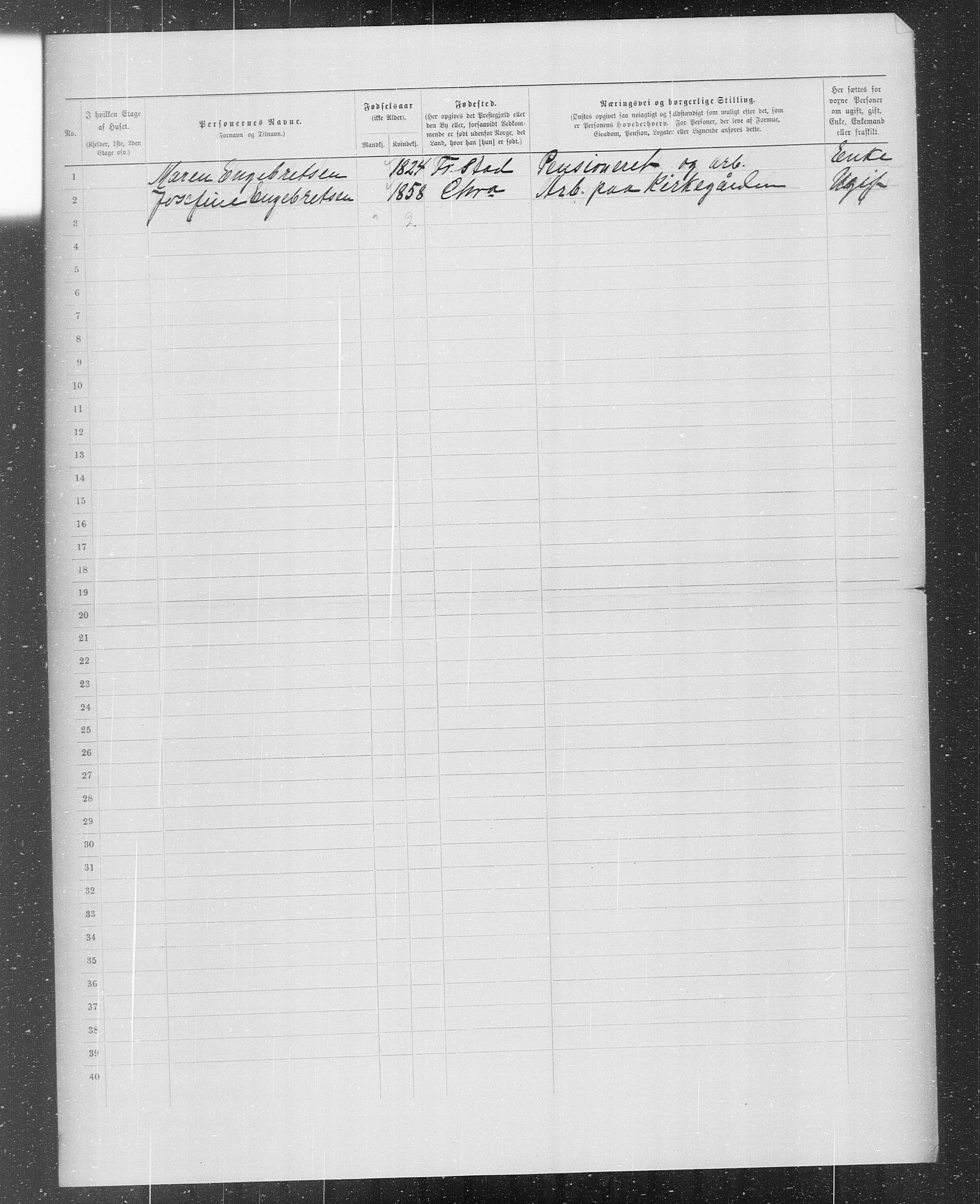 OBA, Municipal Census 1899 for Kristiania, 1899, p. 631