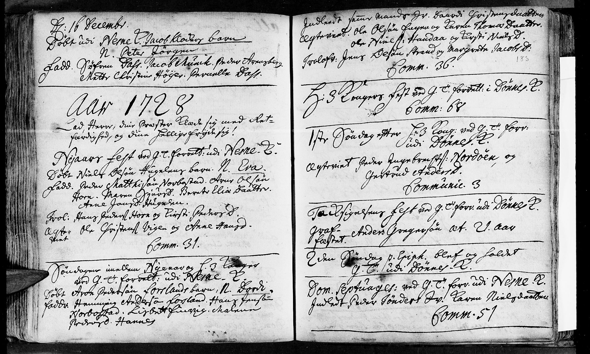 Ministerialprotokoller, klokkerbøker og fødselsregistre - Nordland, SAT/A-1459/838/L0542: Parish register (official) no. 838A01, 1704-1737, p. 183
