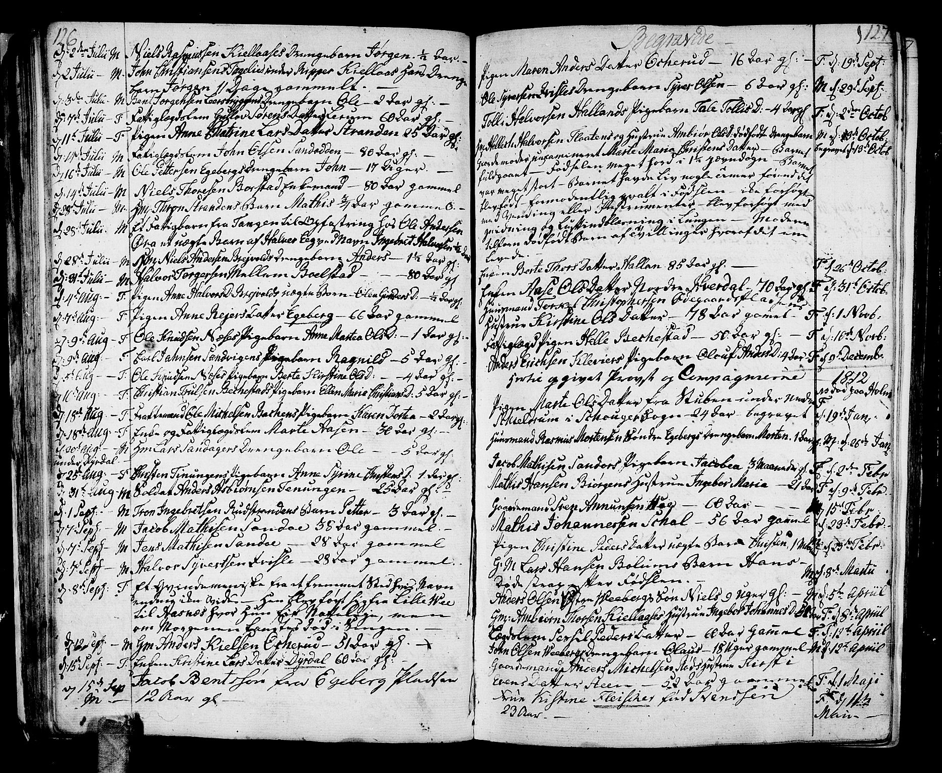 Sande Kirkebøker, SAKO/A-53/F/Fa/L0002: Parish register (official) no. 2, 1804-1814, p. 126-127