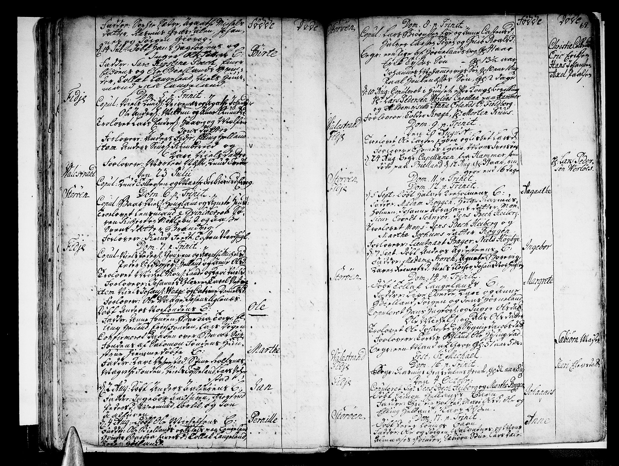 Stord sokneprestembete, SAB/A-78201/H/Haa: Parish register (official) no. A 1, 1725-1744, p. 69