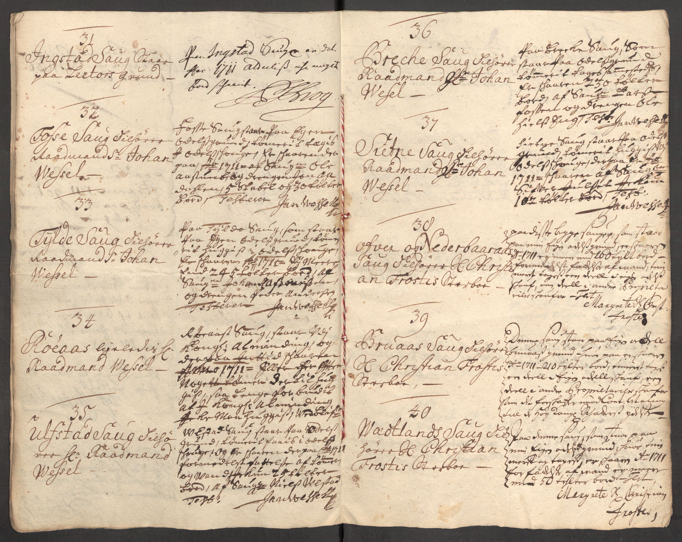 Rentekammeret inntil 1814, Reviderte regnskaper, Fogderegnskap, AV/RA-EA-4092/R62/L4201: Fogderegnskap Stjørdal og Verdal, 1711, p. 138