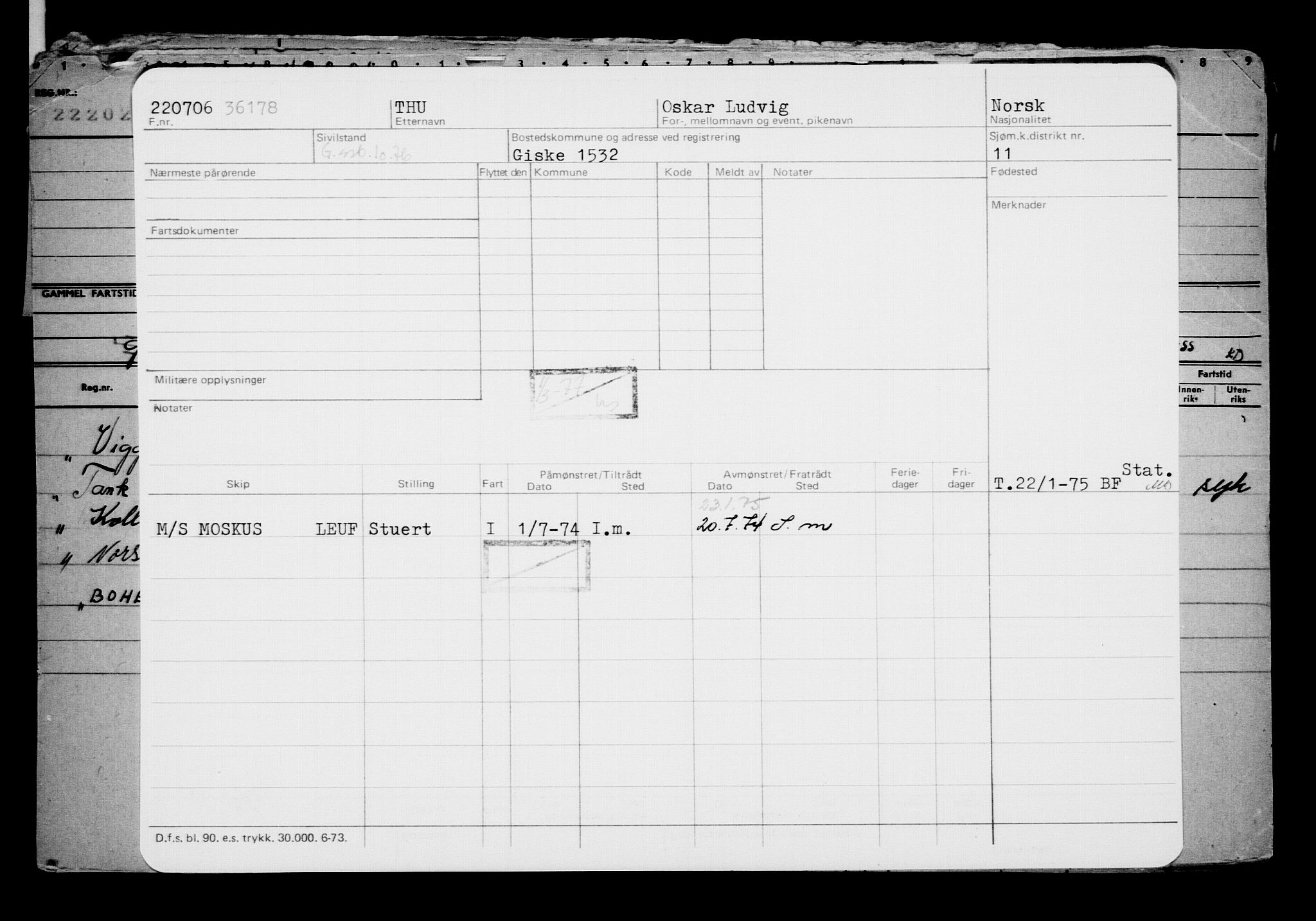 Direktoratet for sjømenn, AV/RA-S-3545/G/Gb/L0066: Hovedkort, 1906, p. 262