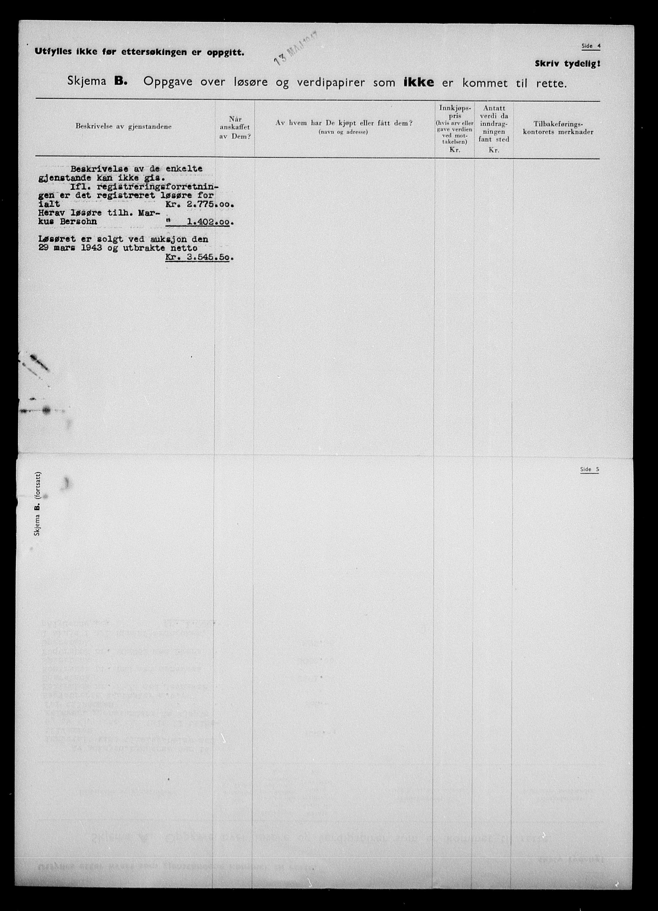 Justisdepartementet, Tilbakeføringskontoret for inndratte formuer, RA/S-1564/H/Hc/Hcd/L0991: --, 1945-1947, p. 586