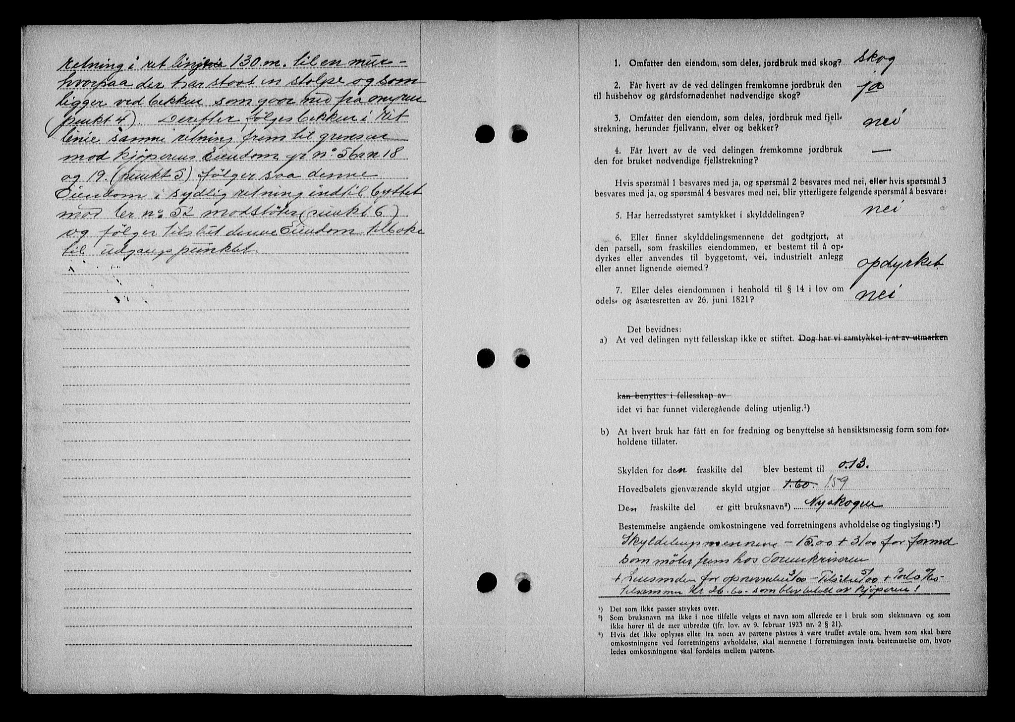 Nedenes sorenskriveri, AV/SAK-1221-0006/G/Gb/Gba/L0048: Mortgage book no. A-II, 1940-1941, Diary no: : 856/1941