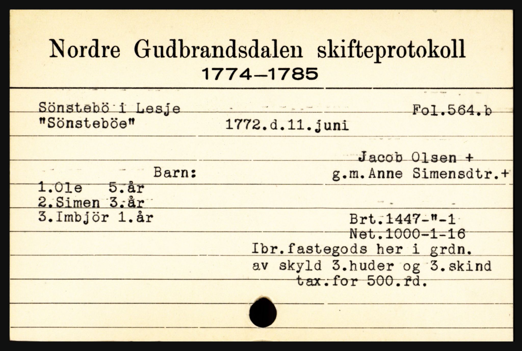 Nord-Gudbrandsdal tingrett, AV/SAH-TING-002/J, 1658-1900, p. 13755