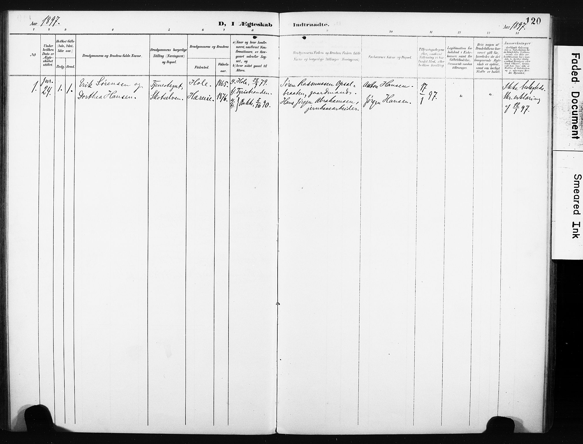 Eiker kirkebøker, SAKO/A-4/F/Fc/L0002: Parish register (official) no. III 2, 1889-1897, p. 120
