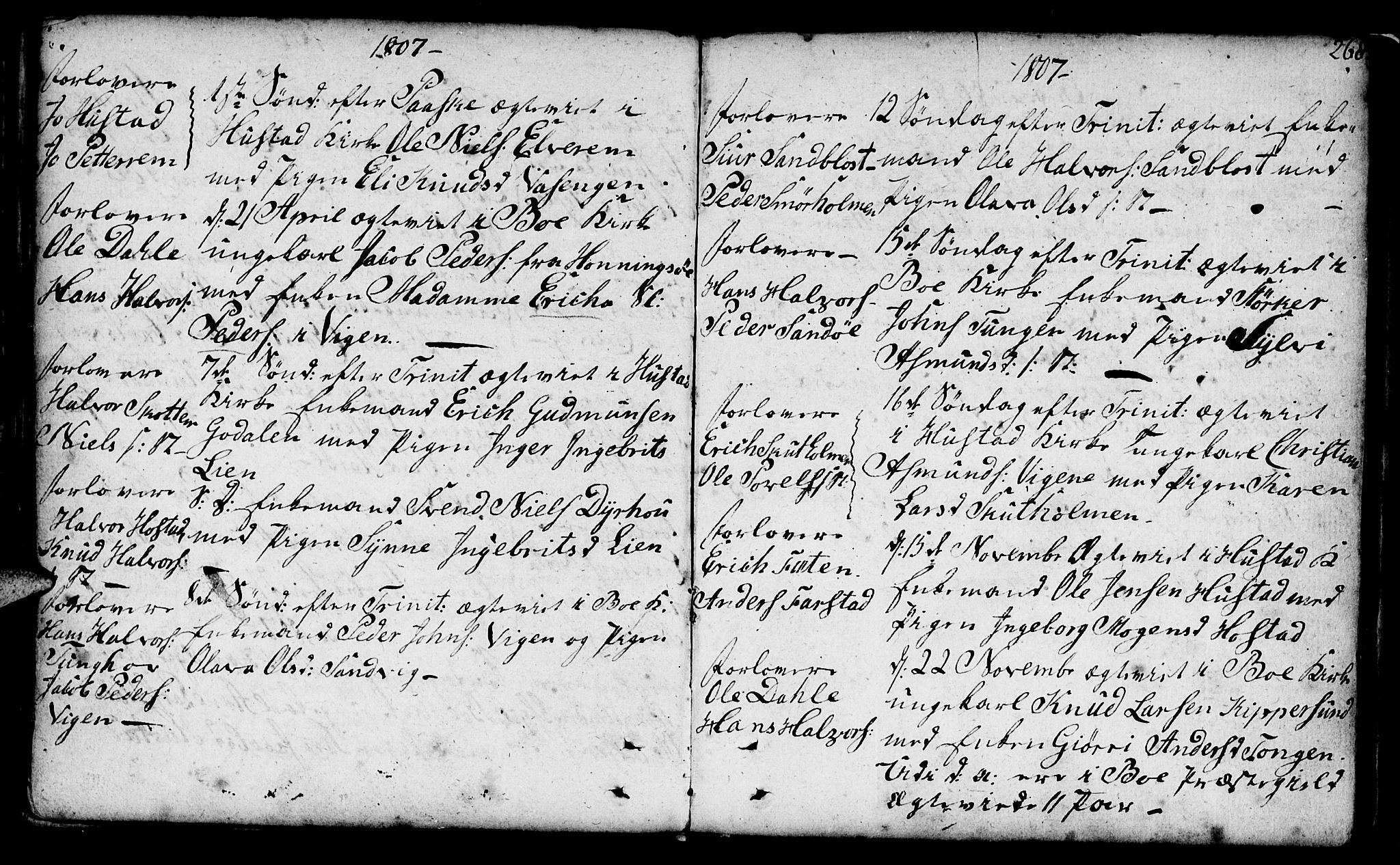 Ministerialprotokoller, klokkerbøker og fødselsregistre - Møre og Romsdal, AV/SAT-A-1454/566/L0761: Parish register (official) no. 566A02 /1, 1767-1817, p. 268