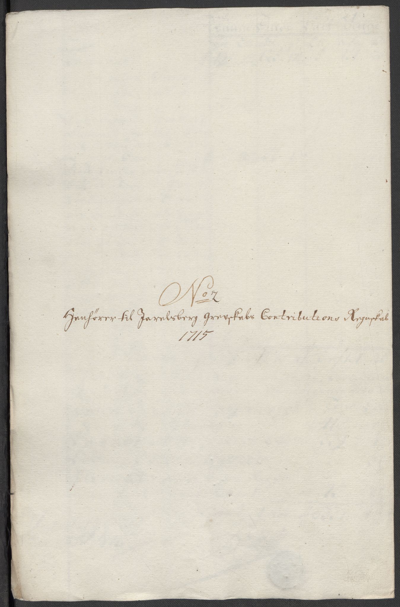 Rentekammeret inntil 1814, Reviderte regnskaper, Fogderegnskap, RA/EA-4092/R32/L1879: Fogderegnskap Jarlsberg grevskap, 1714-1715, p. 351