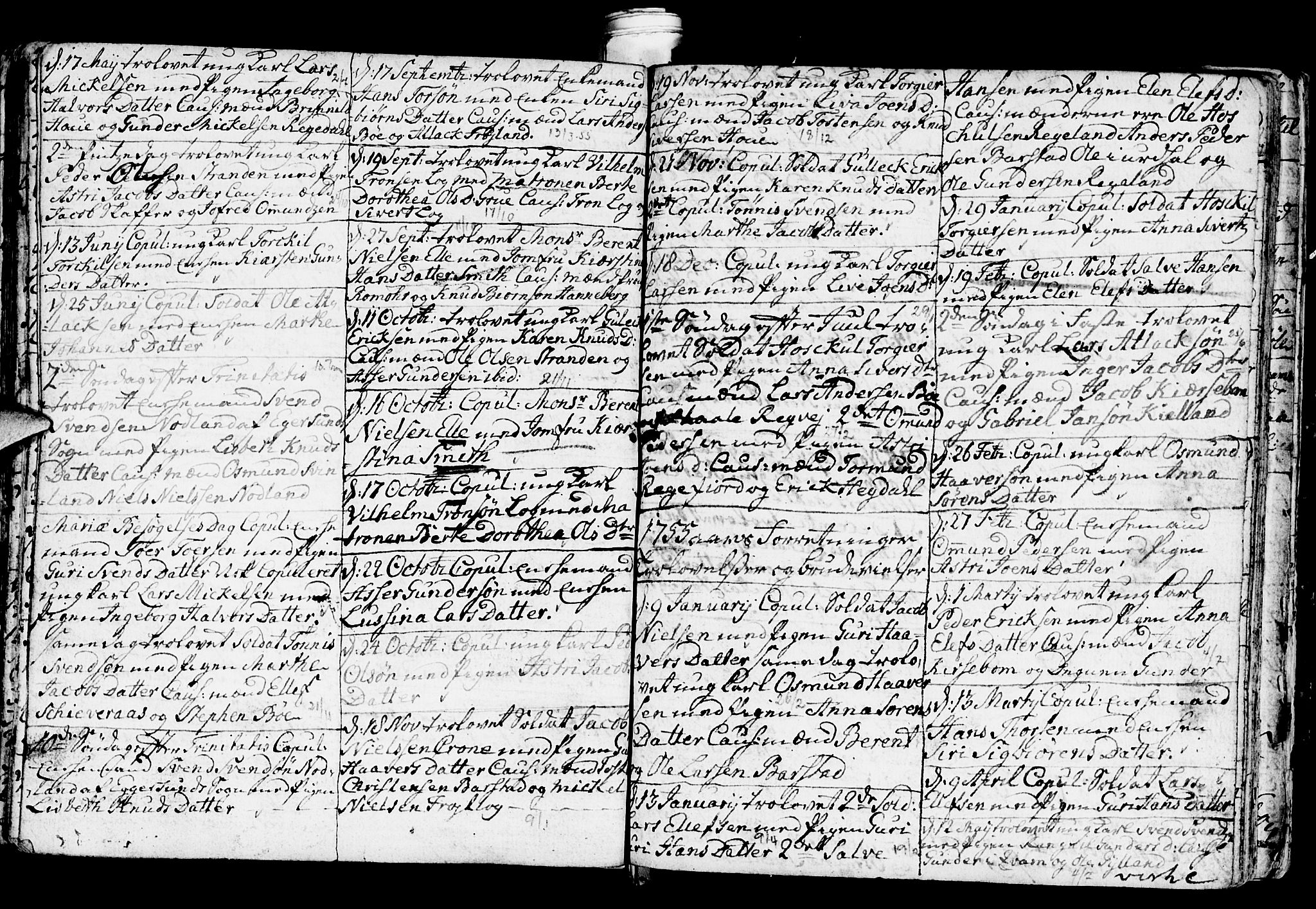 Sokndal sokneprestkontor, AV/SAST-A-101808: Parish register (official) no. A 3, 1740-1806