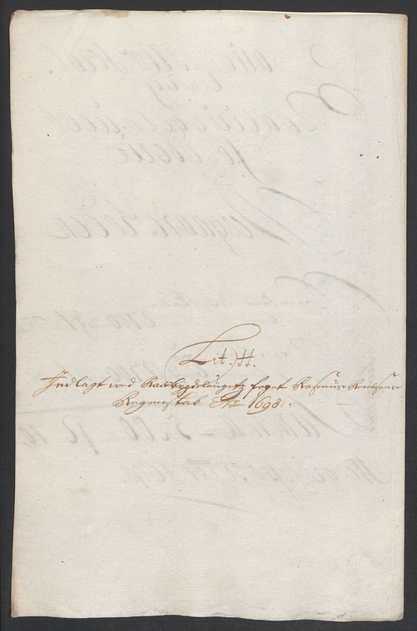 Rentekammeret inntil 1814, Reviderte regnskaper, Fogderegnskap, AV/RA-EA-4092/R40/L2445: Fogderegnskap Råbyggelag, 1697-1699, p. 148