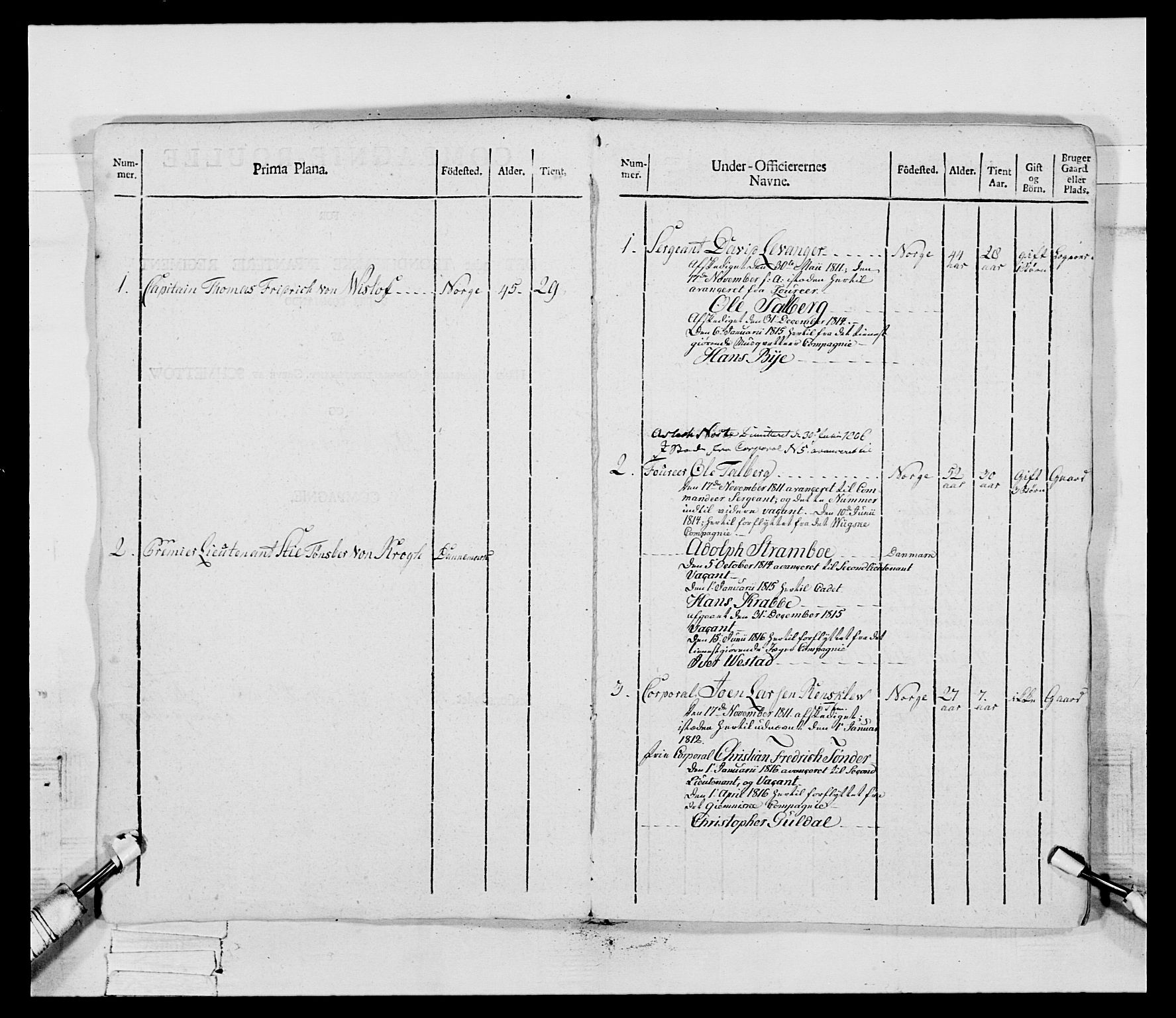 Generalitets- og kommissariatskollegiet, Det kongelige norske kommissariatskollegium, AV/RA-EA-5420/E/Eh/L0083b: 2. Trondheimske nasjonale infanteriregiment, 1810, p. 103