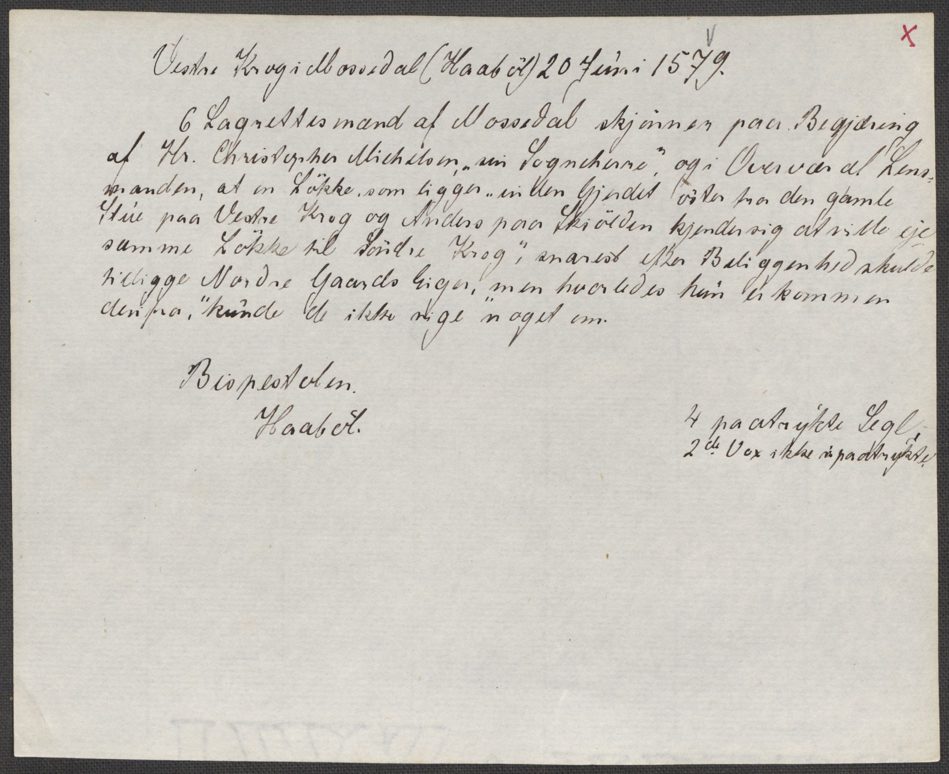 Riksarkivets diplomsamling, RA/EA-5965/F15/L0005: Prestearkiv - Østfold, 1572-1830, p. 84