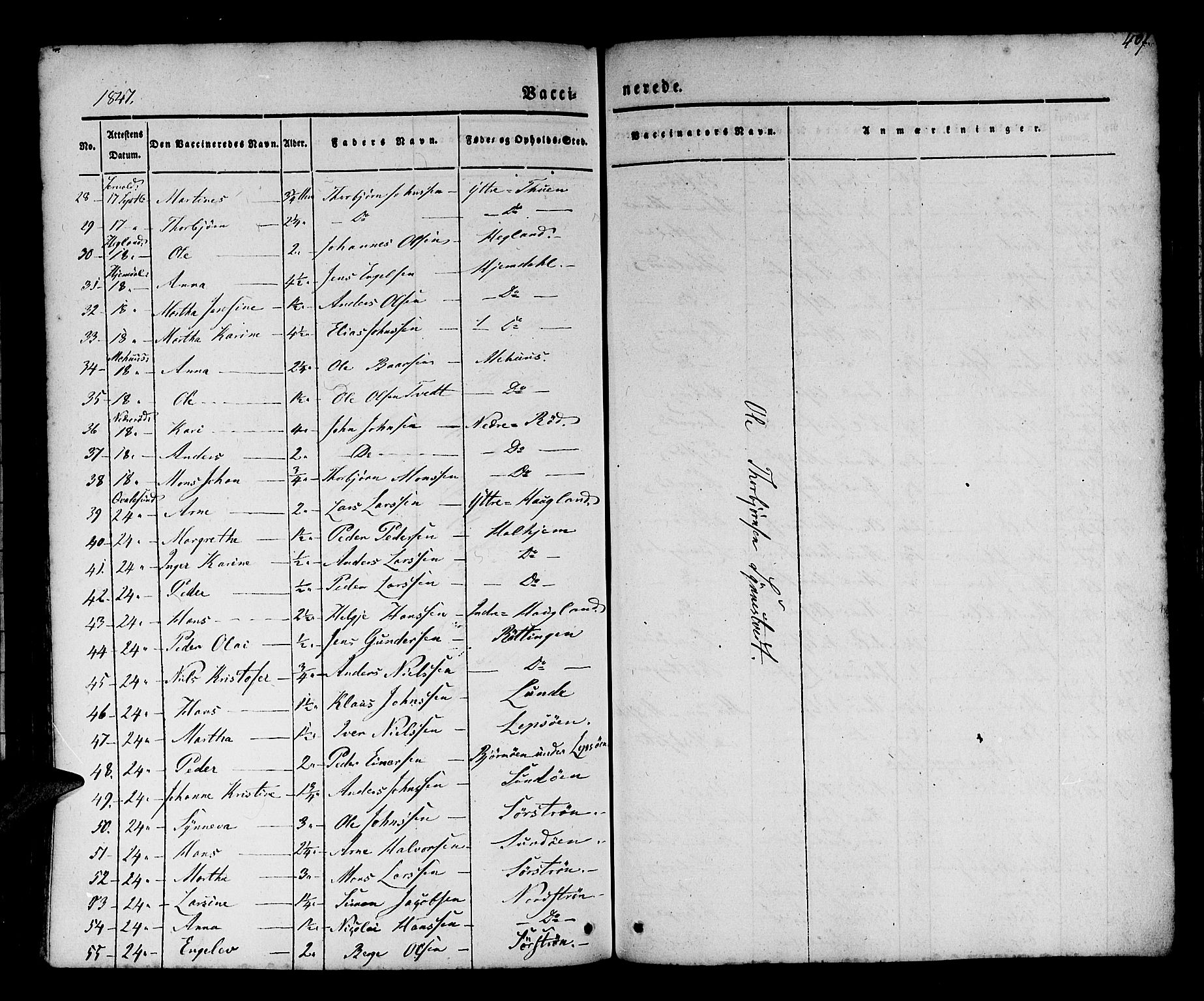 Os sokneprestembete, AV/SAB-A-99929: Parish register (official) no. A 15, 1839-1851, p. 407