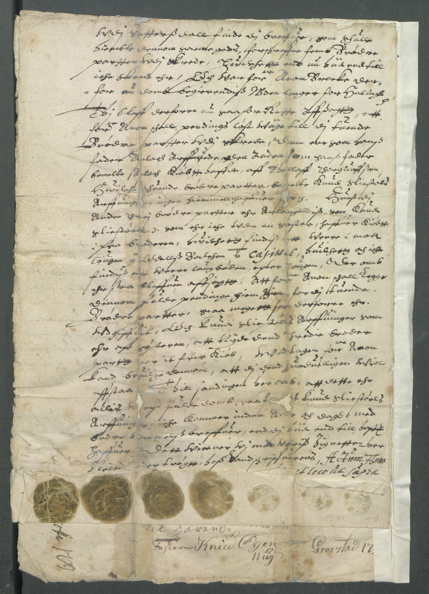 Riksarkivets diplomsamling, AV/RA-EA-5965/F02/L0135: Dokumenter, 1625, p. 31