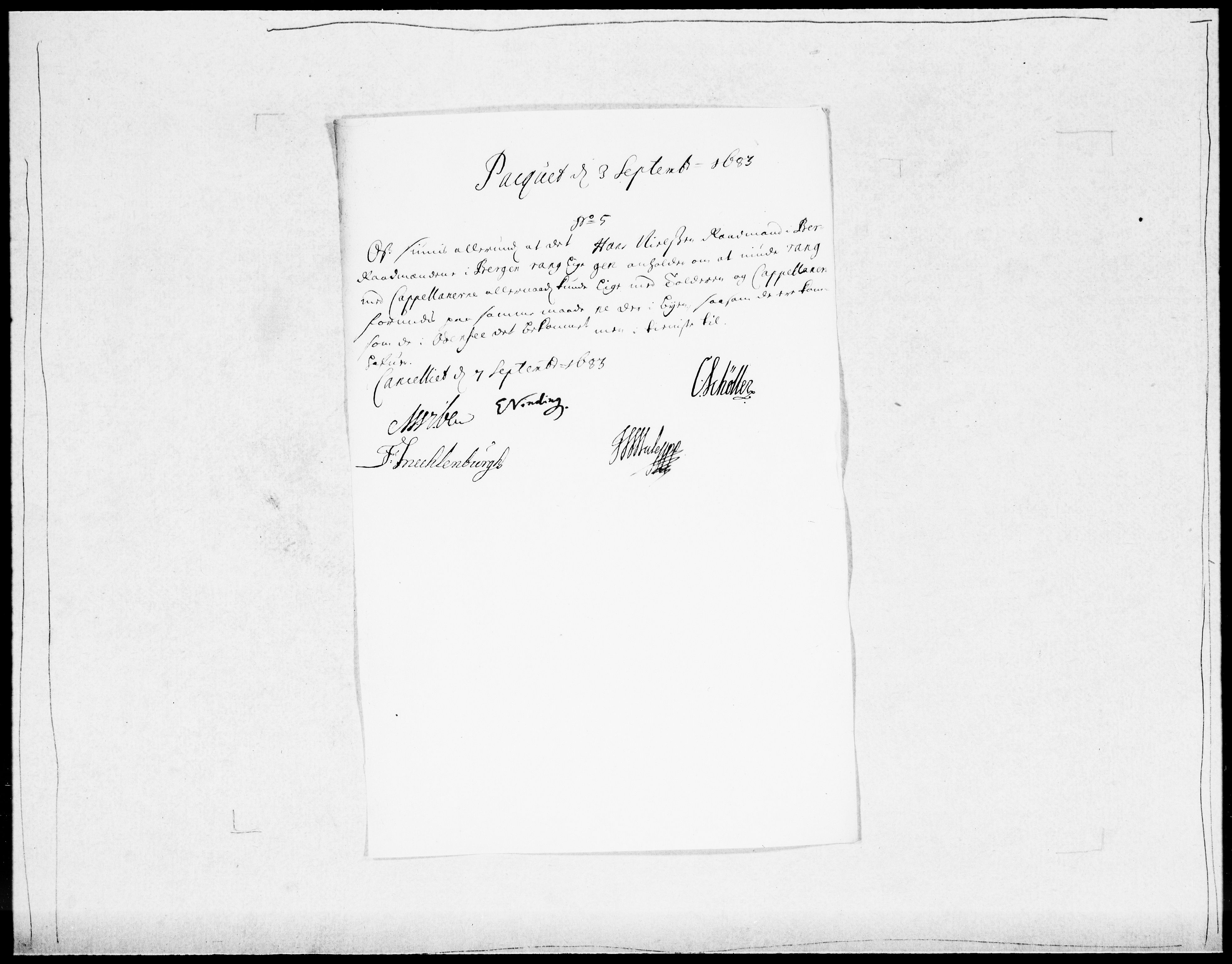 Danske Kanselli 1572-1799, AV/RA-EA-3023/F/Fc/Fcc/Fcca/L0036: Norske innlegg 1572-1799, 1683-1684, p. 332
