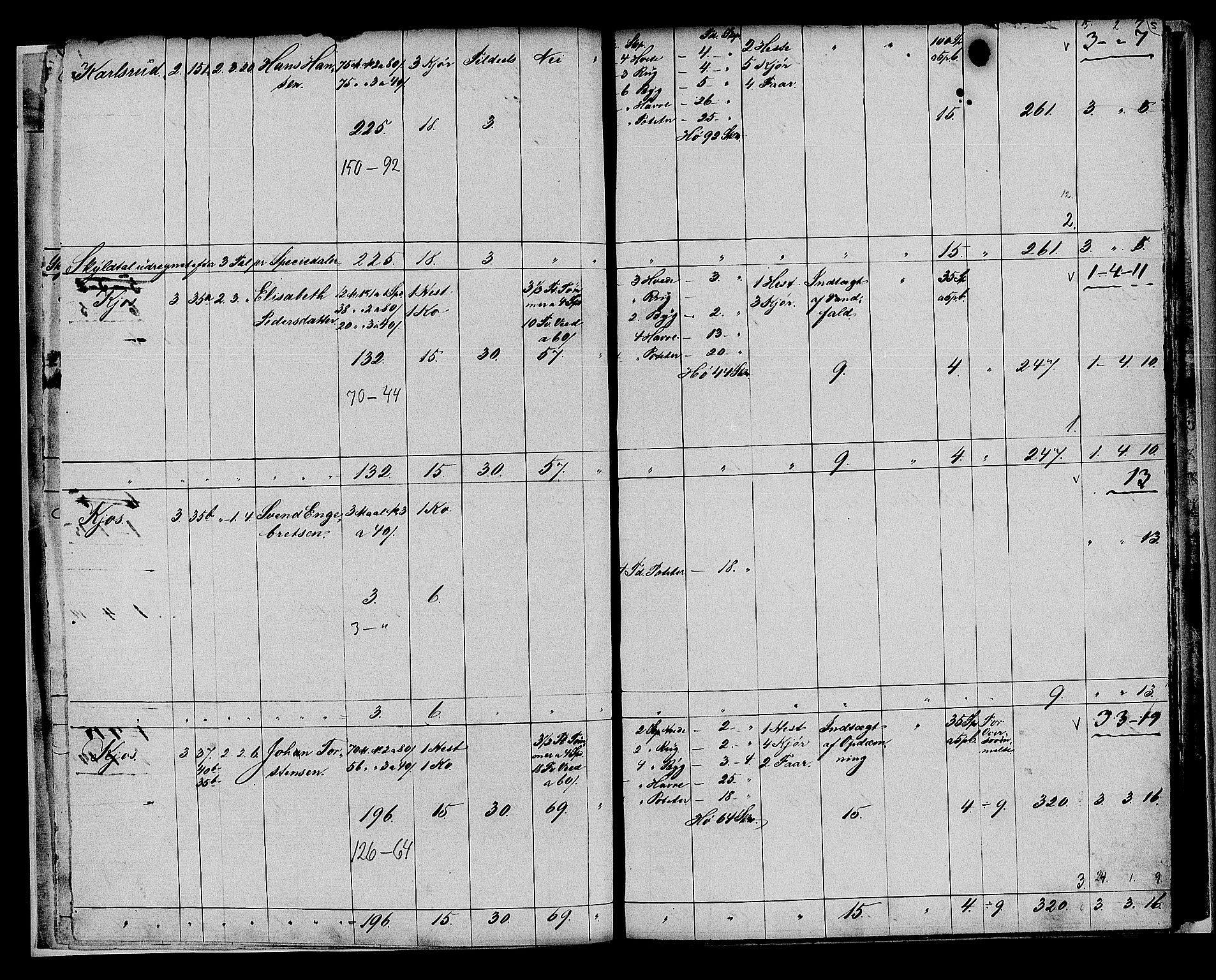 Matrikkelrevisjonen av 1863, AV/RA-S-1530/F/Fe/L0101: Røyken, 1863