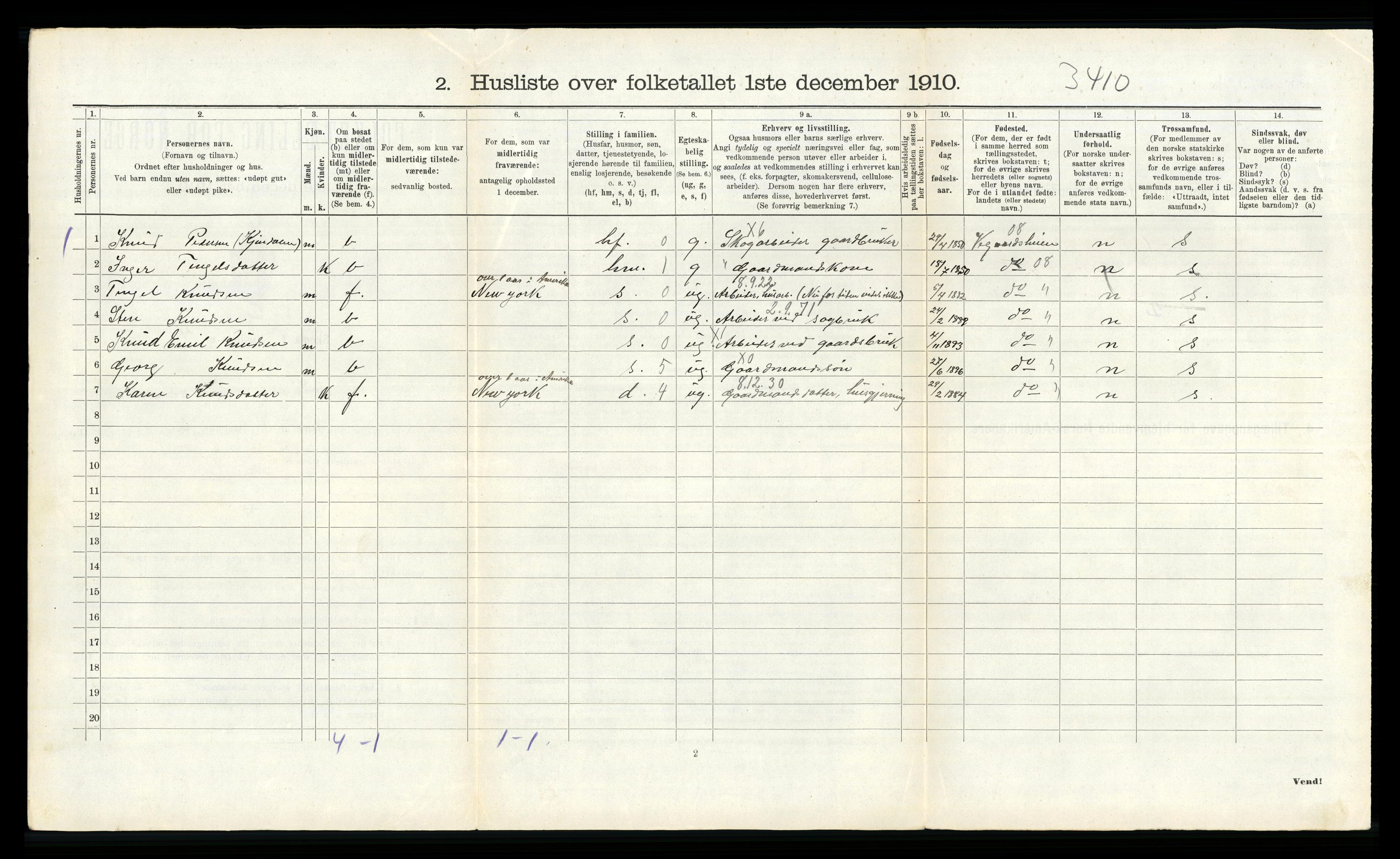 RA, 1910 census for Holt, 1910, p. 971