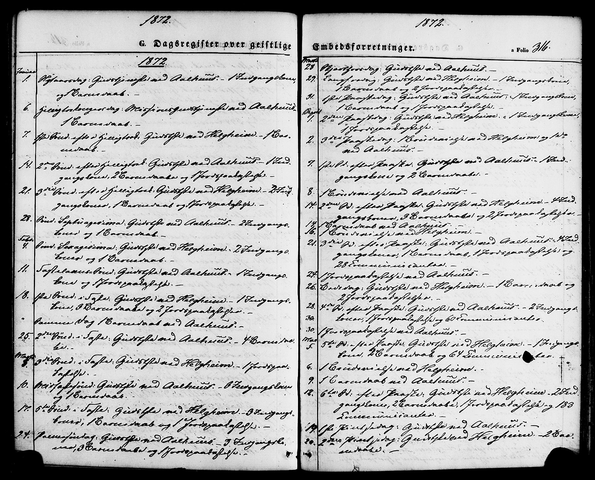 Jølster sokneprestembete, SAB/A-80701/H/Haa/Haaa/L0011: Parish register (official) no. A 11, 1866-1881, p. 316