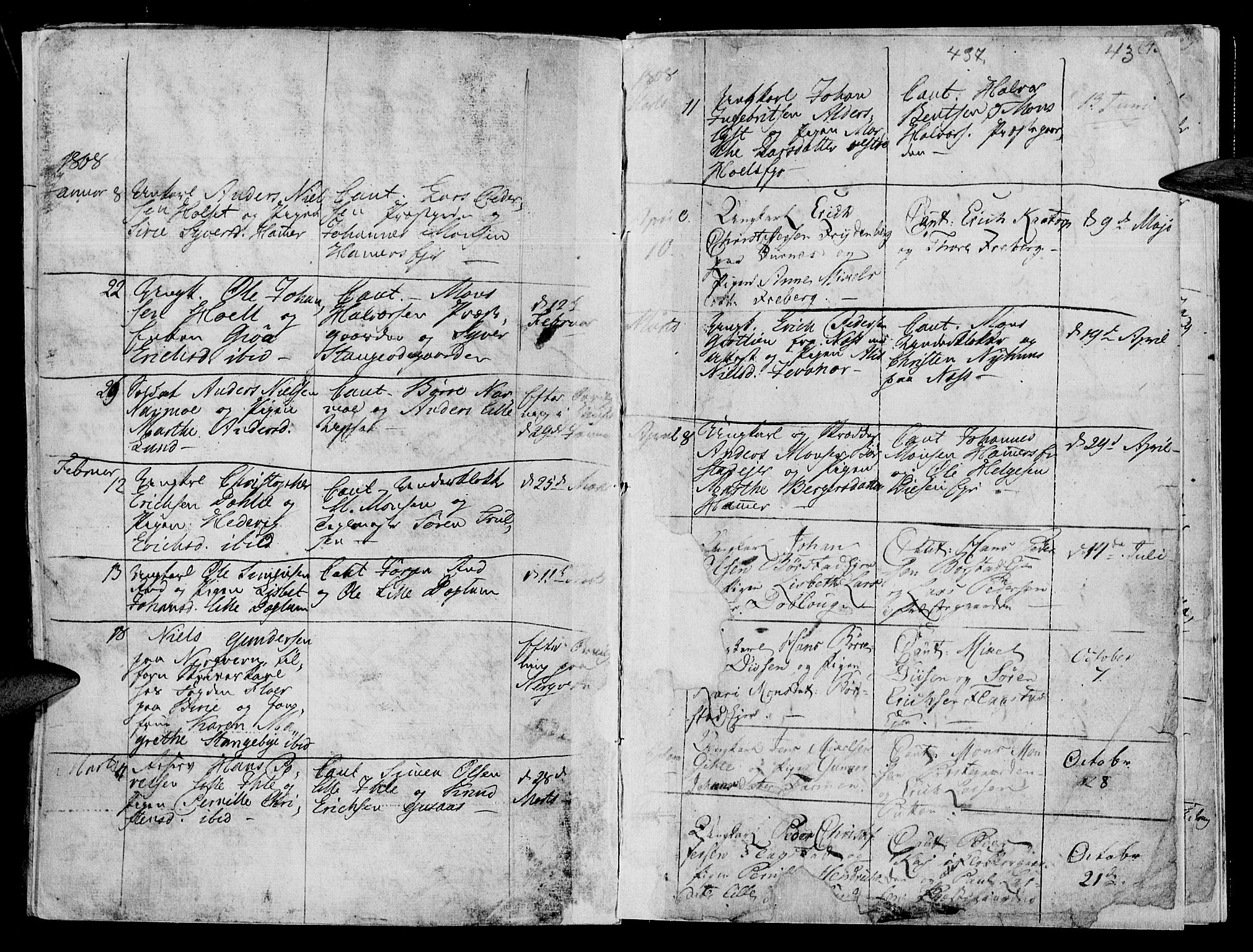 Vang prestekontor, Hedmark, AV/SAH-PREST-008/H/Ha/Haa/L0003: Parish register (official) no. 3, 1734-1809, p. 437