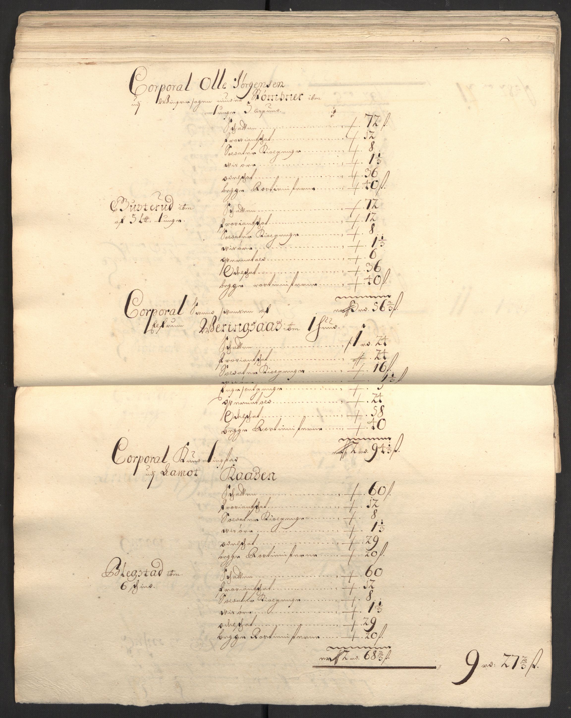 Rentekammeret inntil 1814, Reviderte regnskaper, Fogderegnskap, AV/RA-EA-4092/R13/L0838: Fogderegnskap Solør, Odal og Østerdal, 1700, p. 167