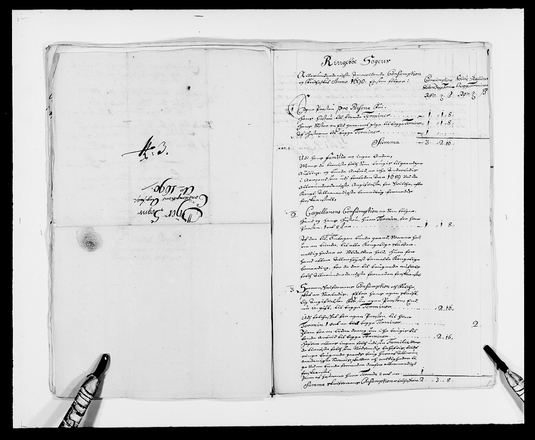 Rentekammeret inntil 1814, Reviderte regnskaper, Fogderegnskap, AV/RA-EA-4092/R17/L1165: Fogderegnskap Gudbrandsdal, 1690-1692, p. 153